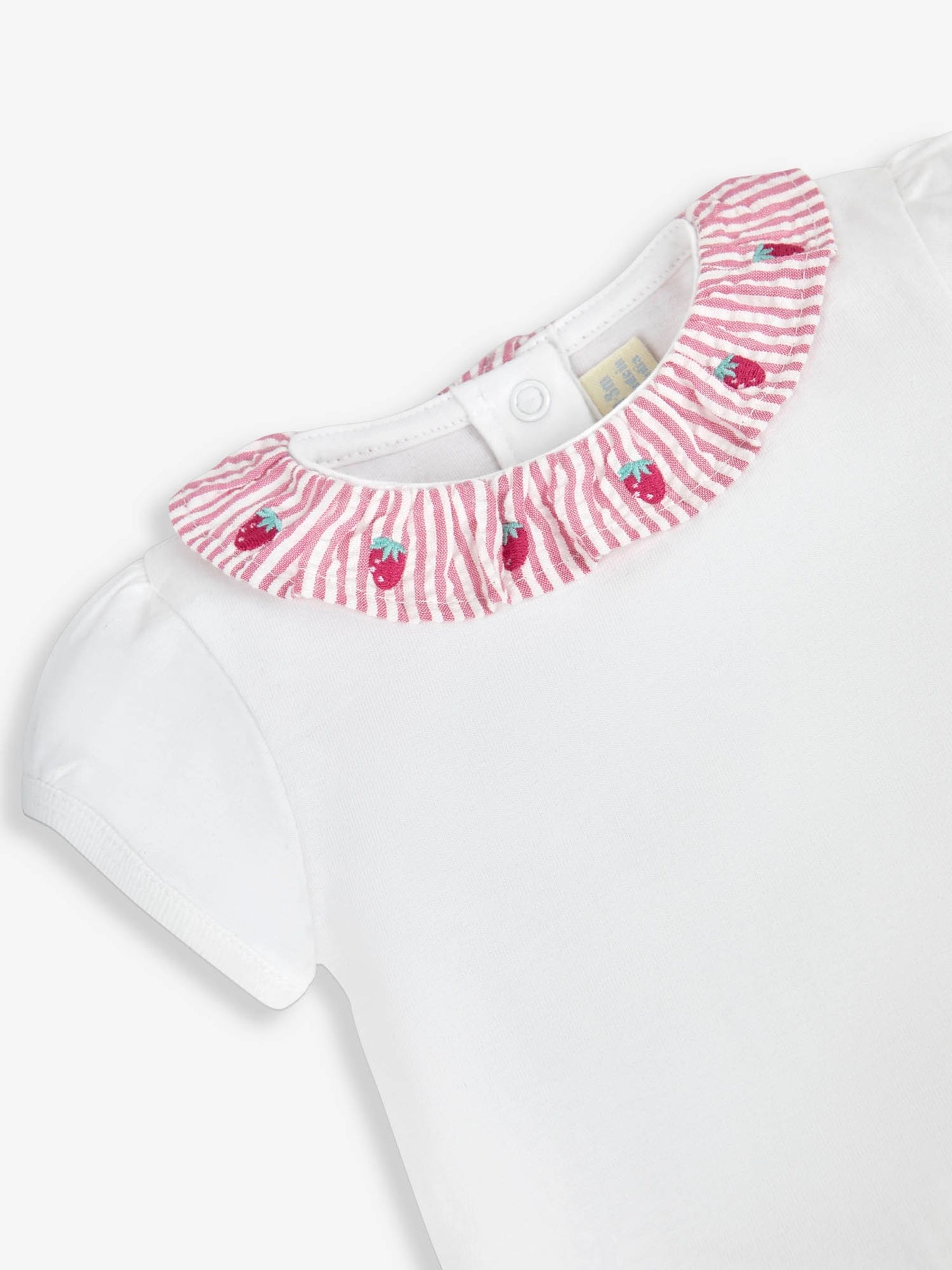 White Strawberry Bodysuit - Image 2 of 2