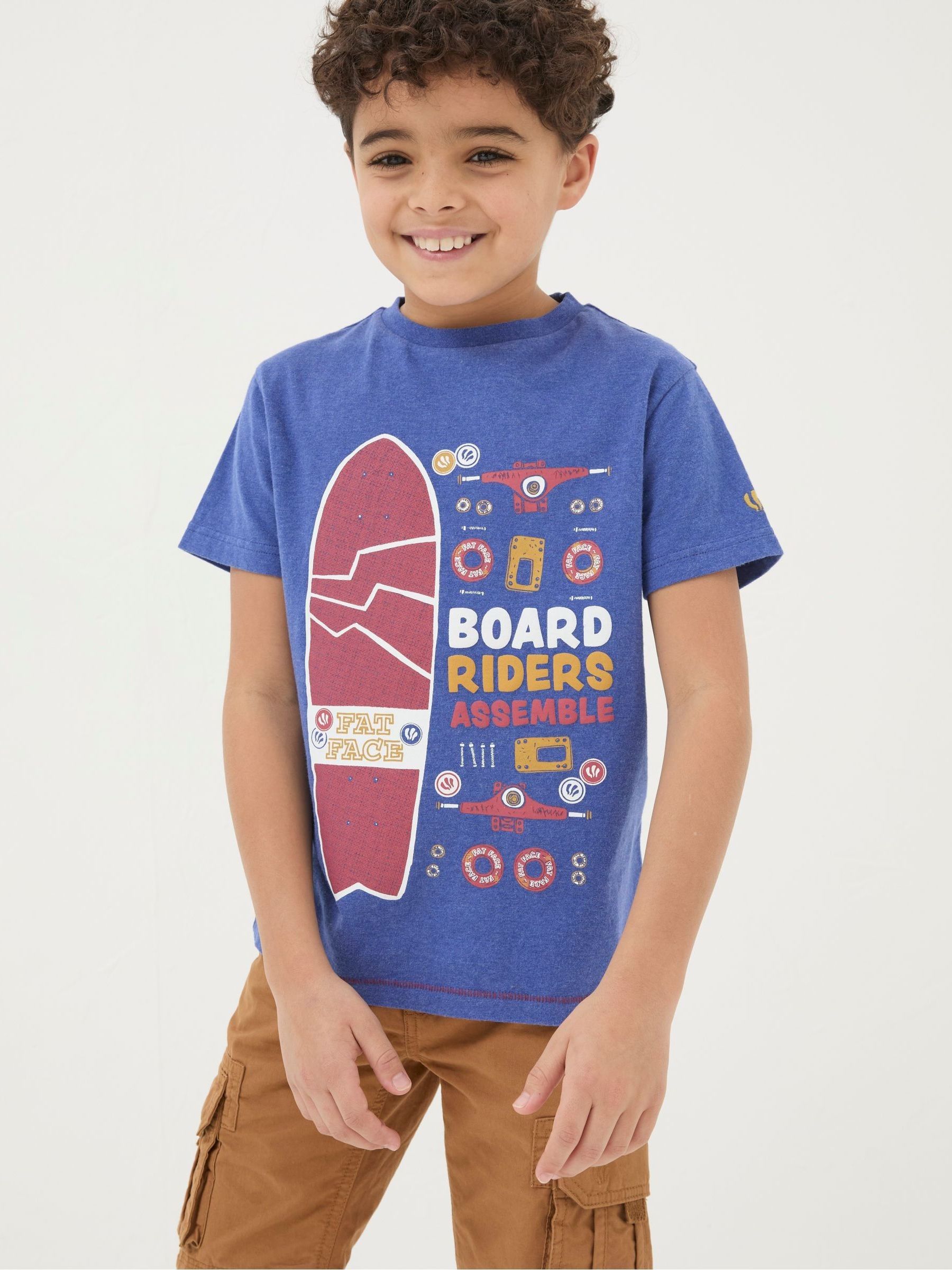 Board Purple Assembles Jersey T-Shirt - Image 1 of 4