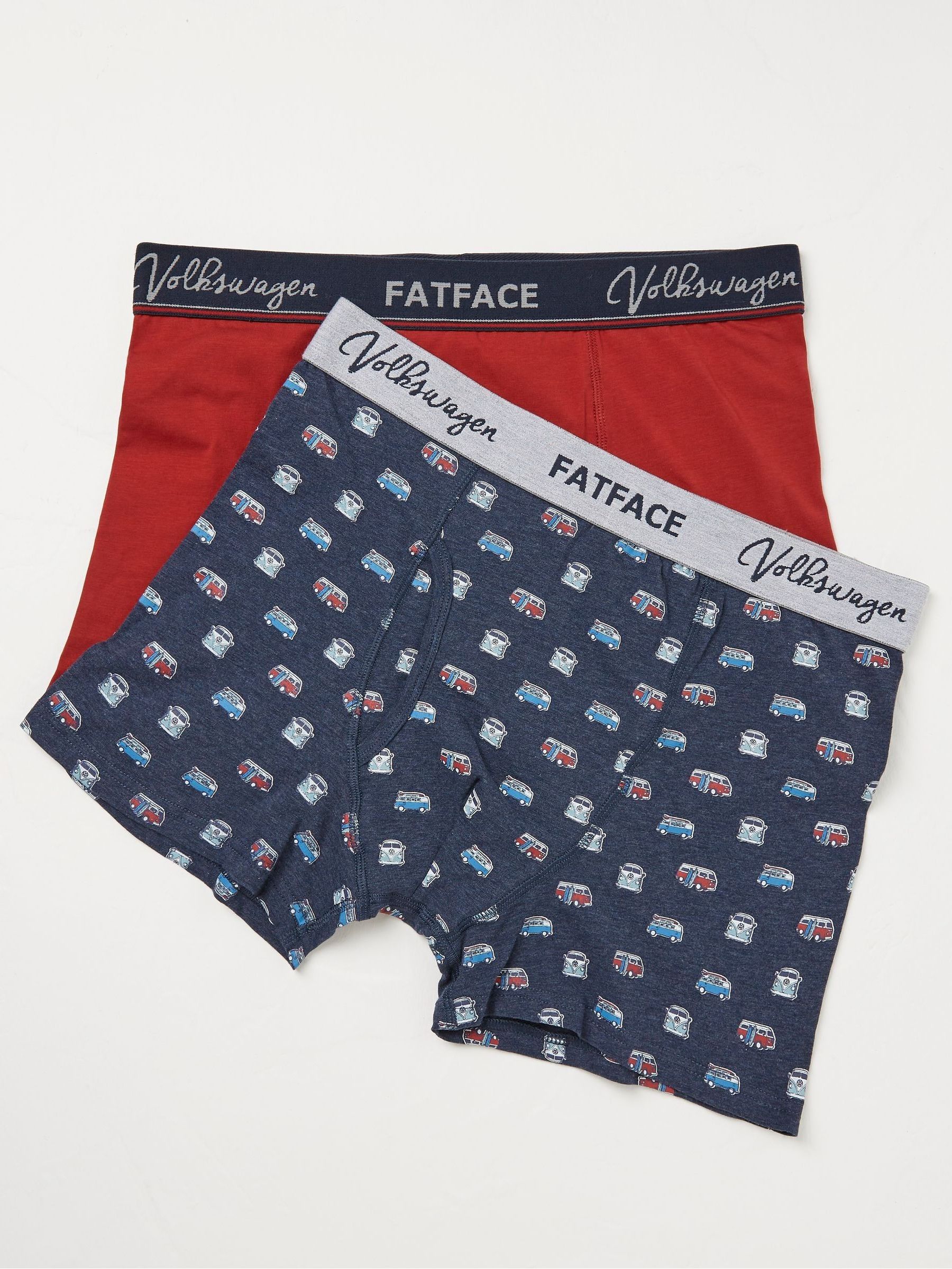Blue VW Surf Camper Boxers 2 Pack - Image 1 of 2 Blue VW Surf Camper Boxers 2 Pack - Image 1 of 2