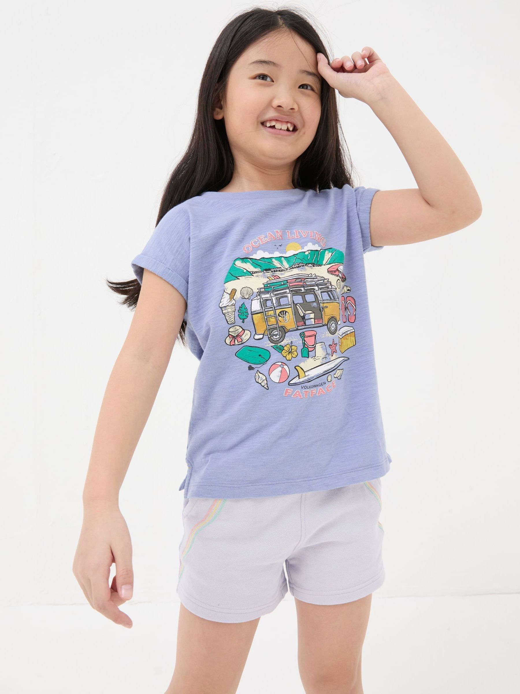 Blue VW Graphic T-Shirt - Image 1 of 5