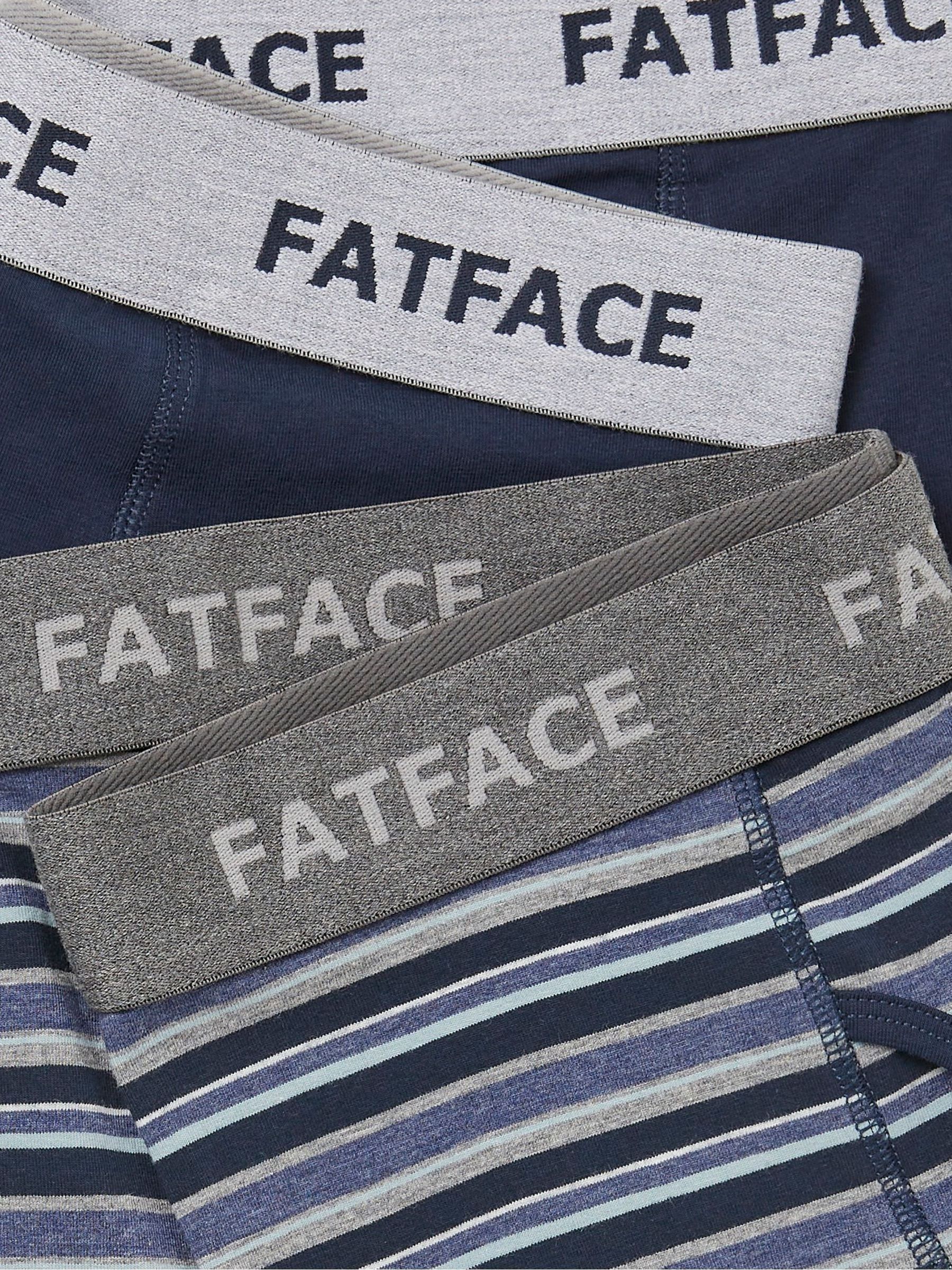 West Blue Bay Stripe Boxers 2 Pack - Image 2 of 2 West Blue Bay Stripe Boxers 2 Pack - Image 2 of 2