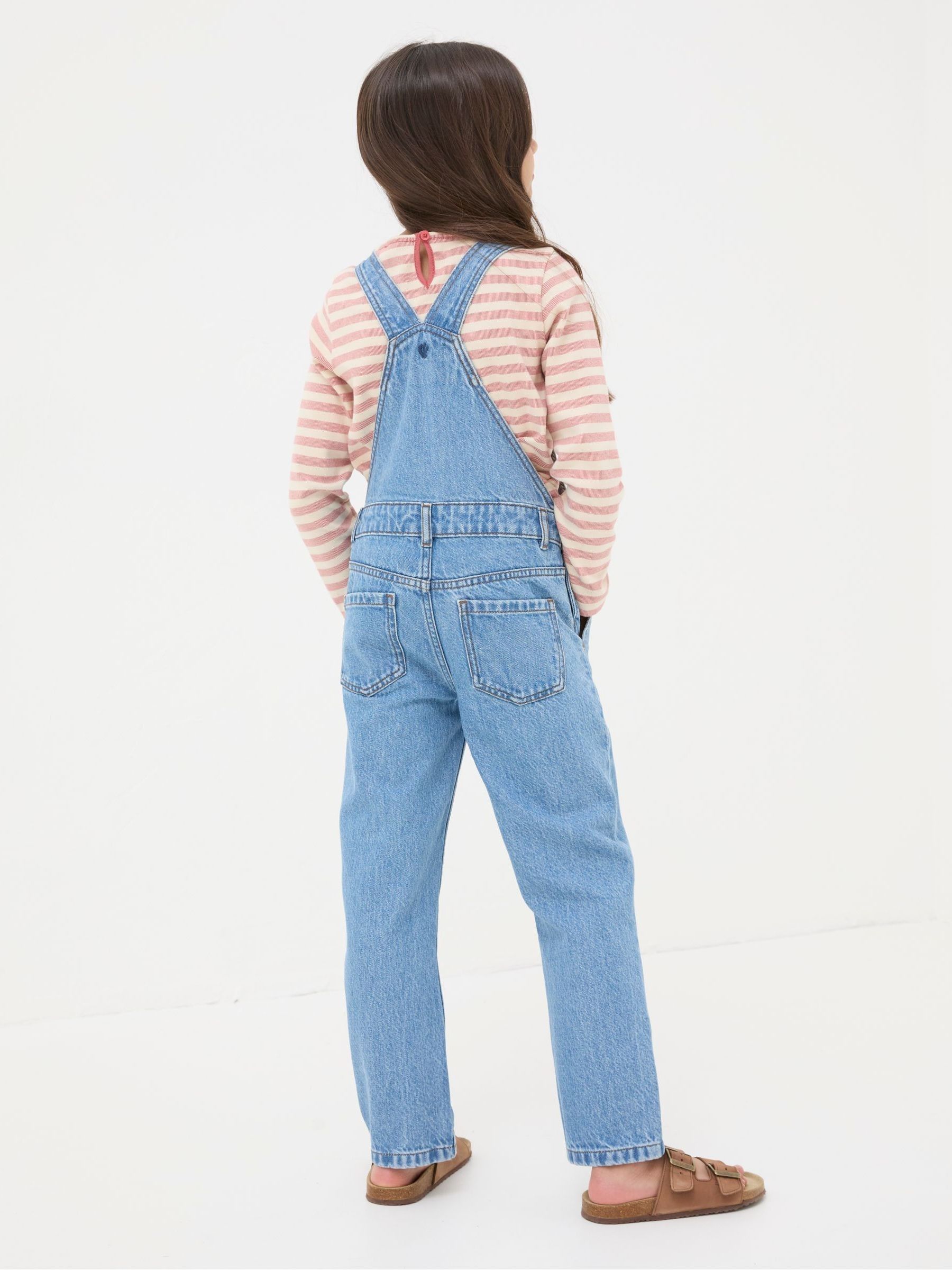Blue Darby Denim Dungarees - Image 2 of 4
