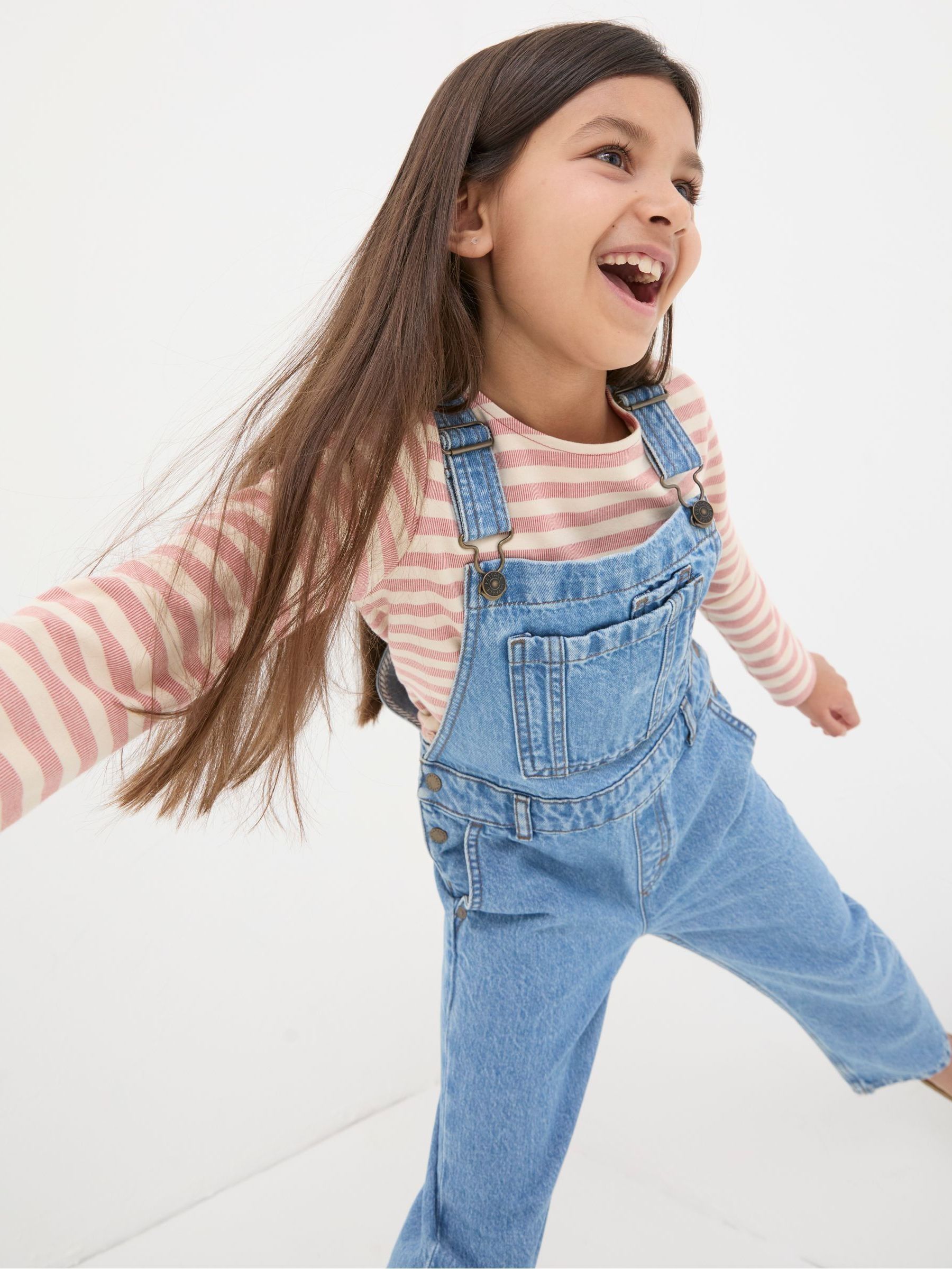 Blue Darby Denim Dungarees - Image 3 of 4