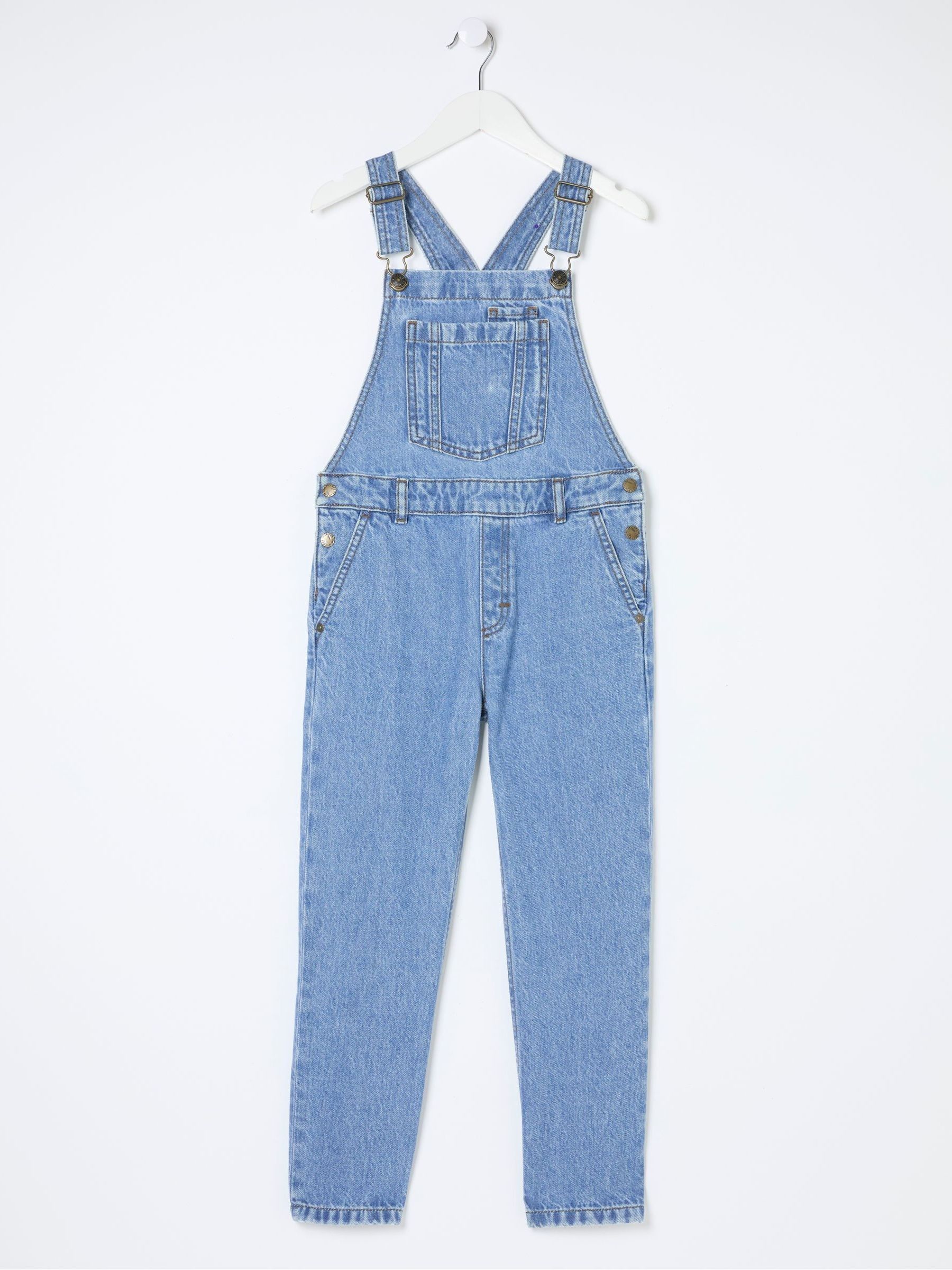 Blue Darby Denim Dungarees - Image 4 of 4 Blue Darby Denim Dungarees - Image 4 of 4