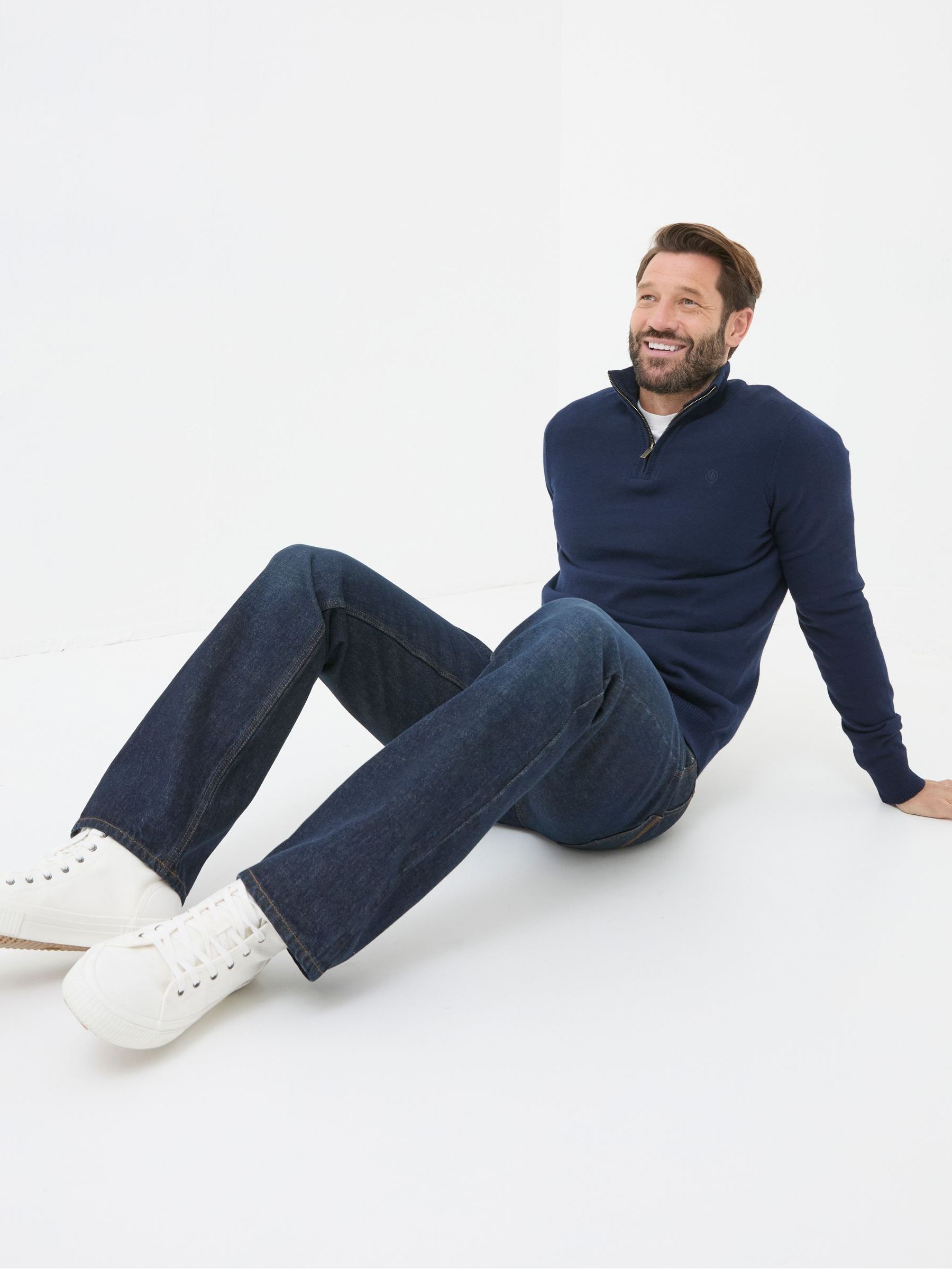 Dark Vintage Blue Bootcut Jeans - Image 4 of 5