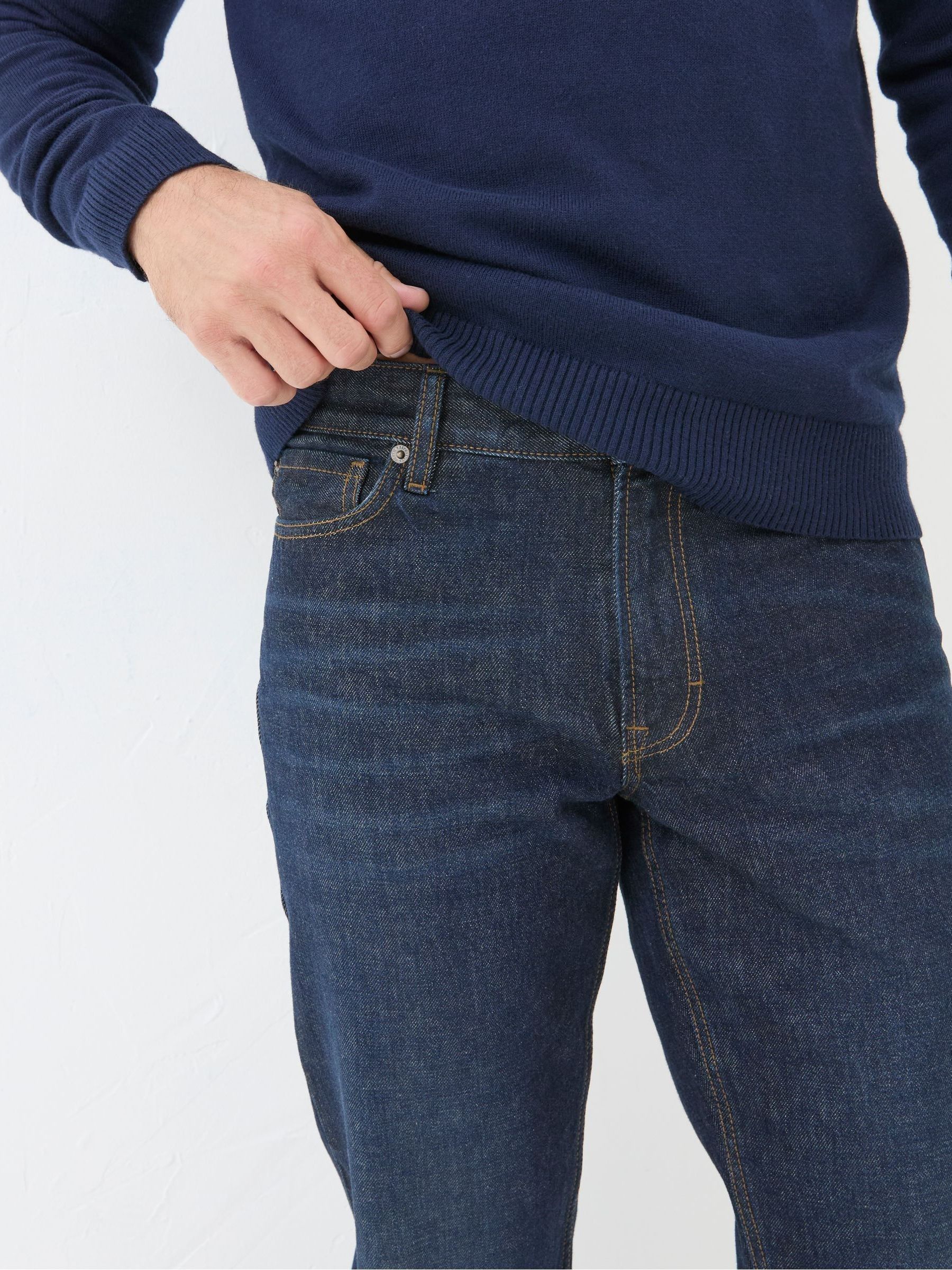 Dark Vintage Blue Bootcut Jeans - Image 5 of 5