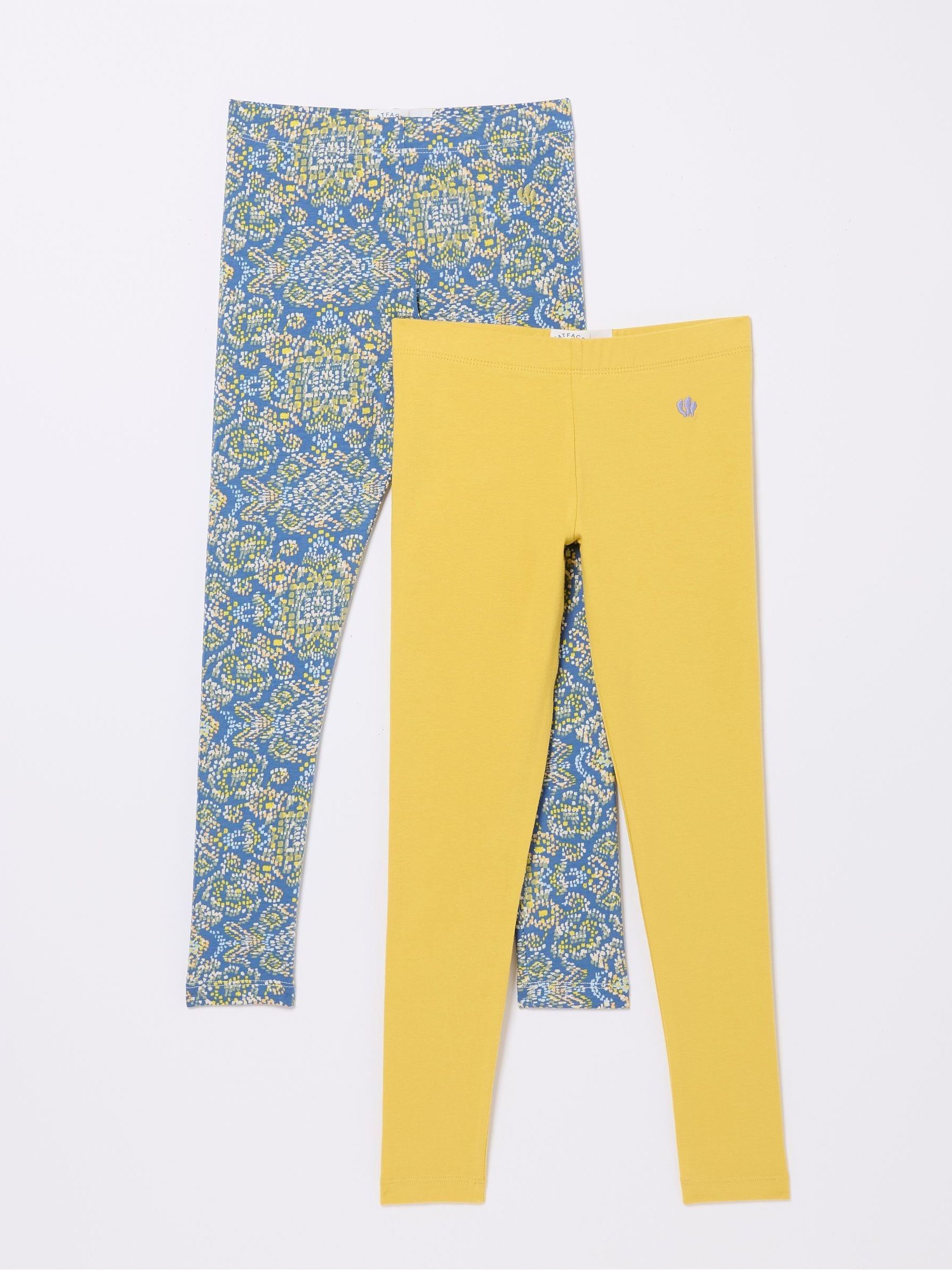 Blue Aztec Leggings 2 Pack - Image 1 of 4