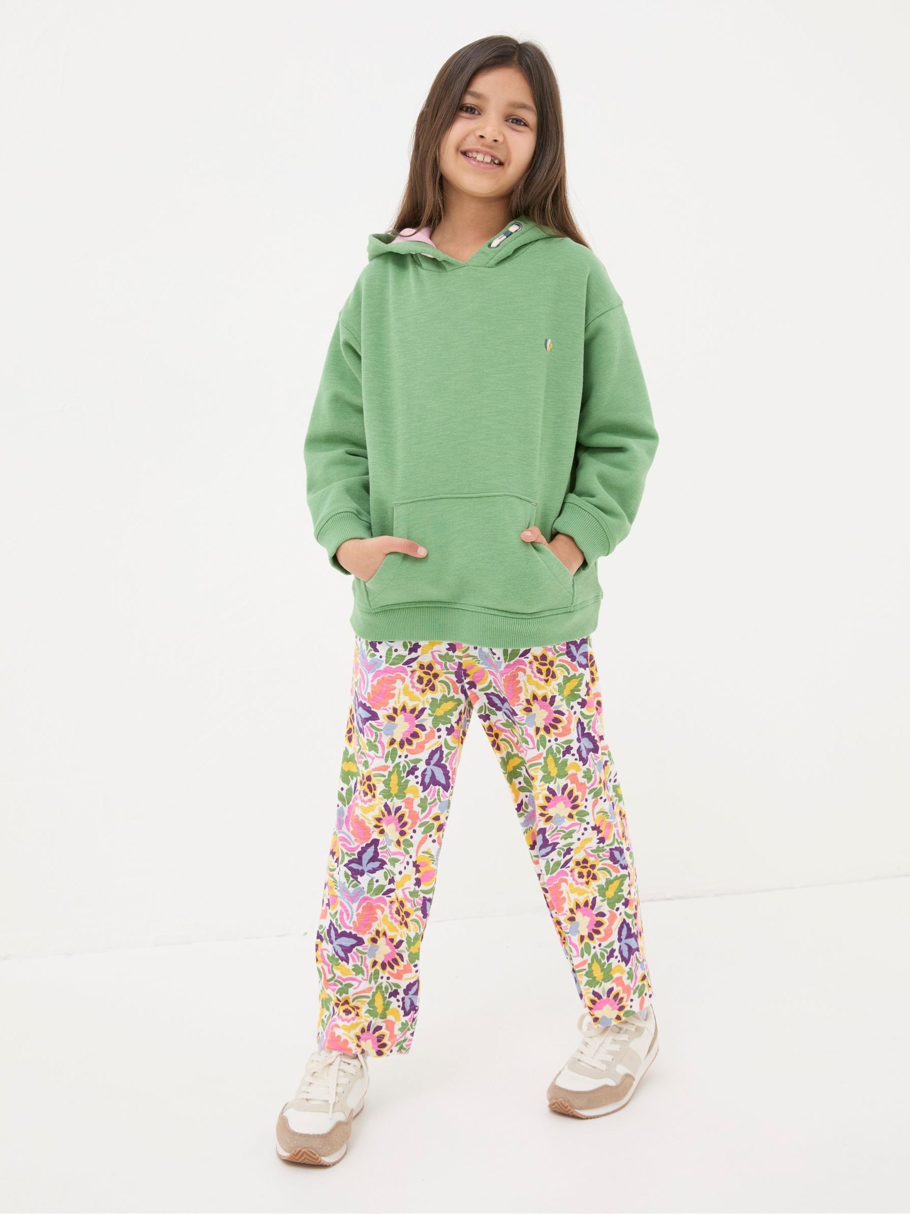 Grow With The Flow Green Popover Hoodie - Image 2 of 5 Grow With The Flow Green Popover Hoodie - Image 2 of 5