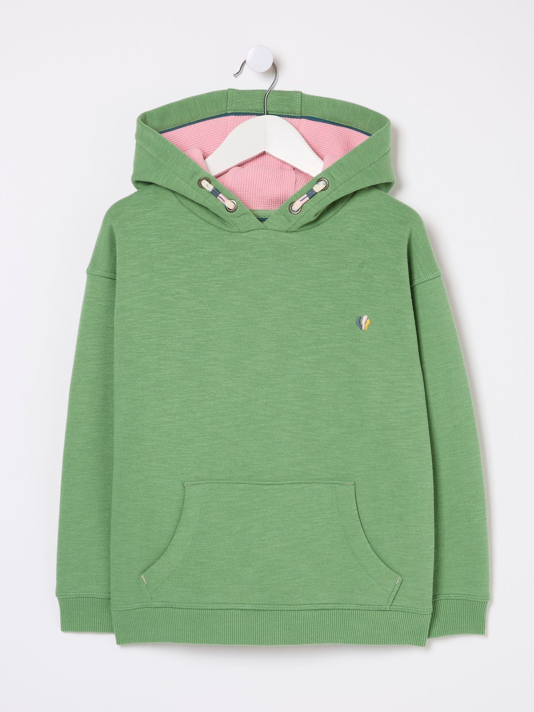 Grow With The Flow Green Popover Hoodie - Image 3 of 5