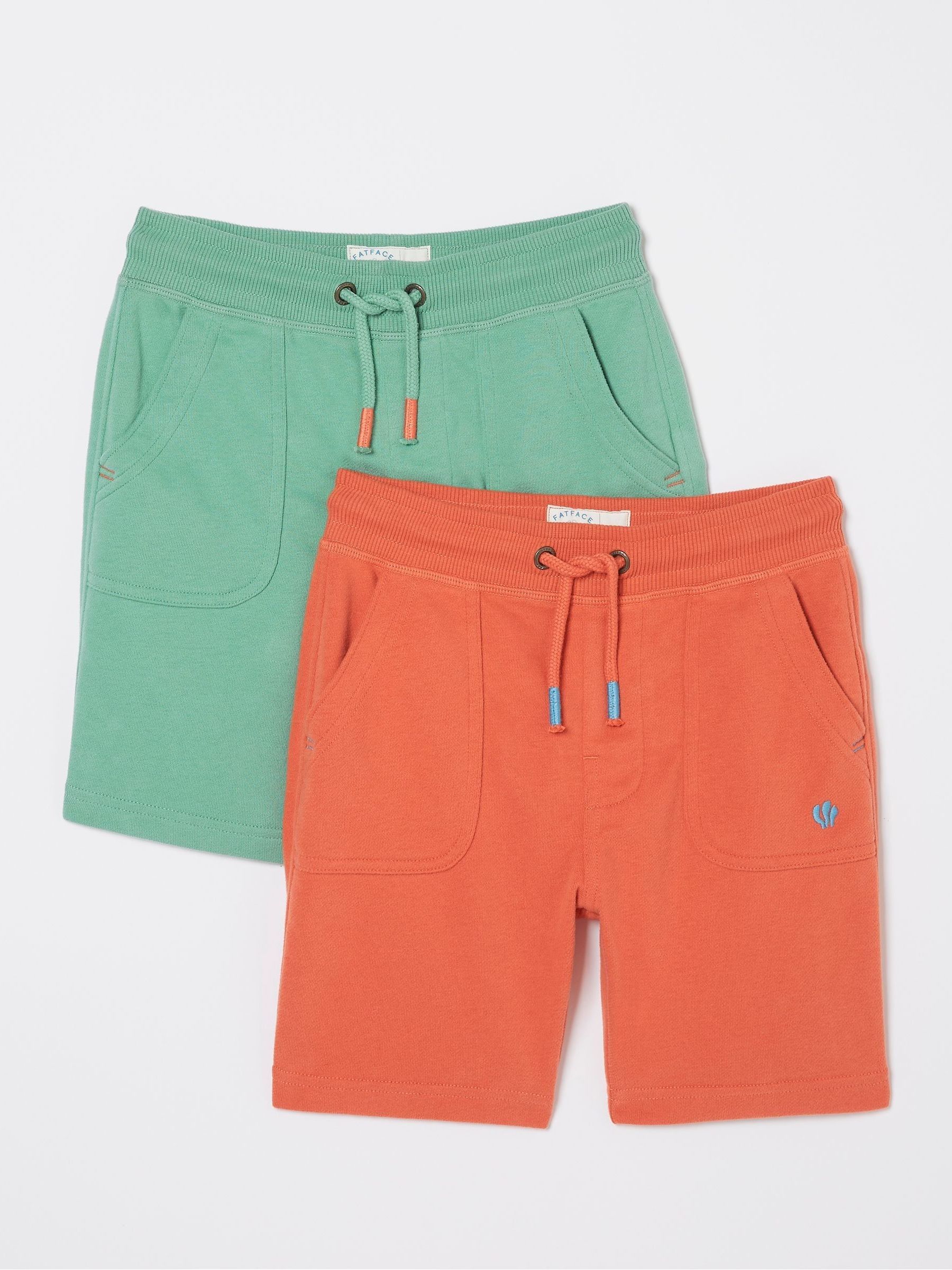 Green Sweat Shorts 2 Pack - Image 1 of 6