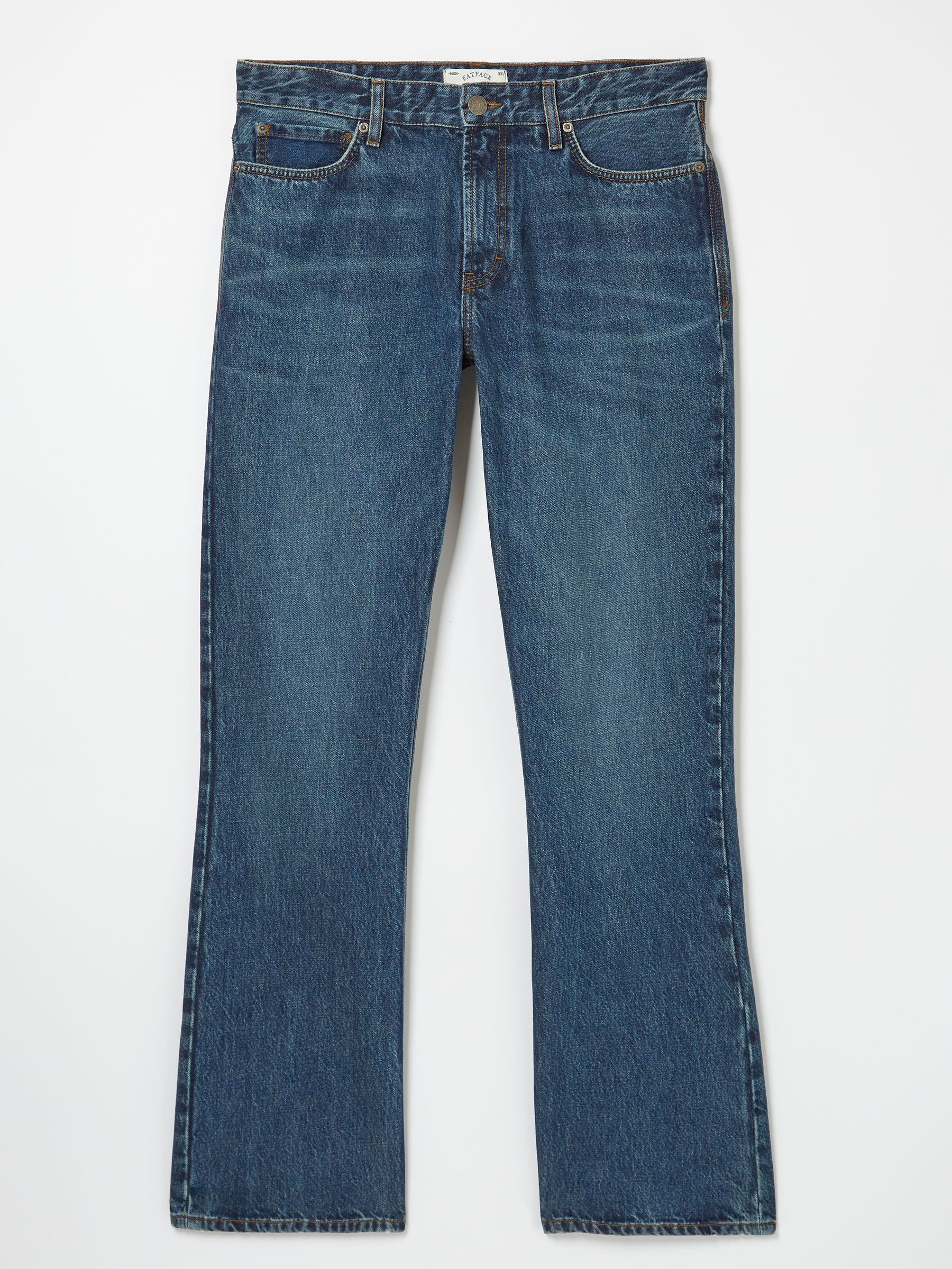 Indigo Blue Bootcut Jeans - Image 6 of 6