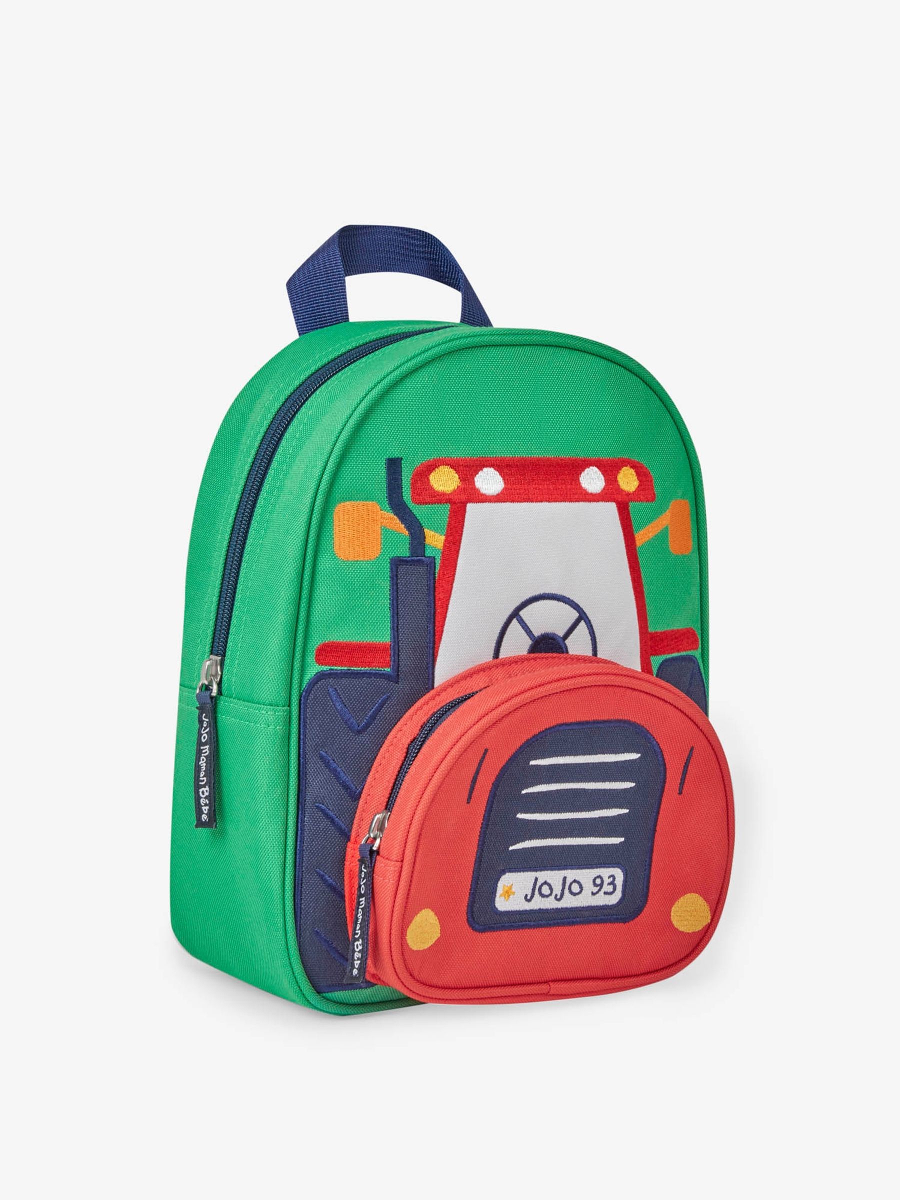 Red Tractor Character Backpack - Image 5 of 8