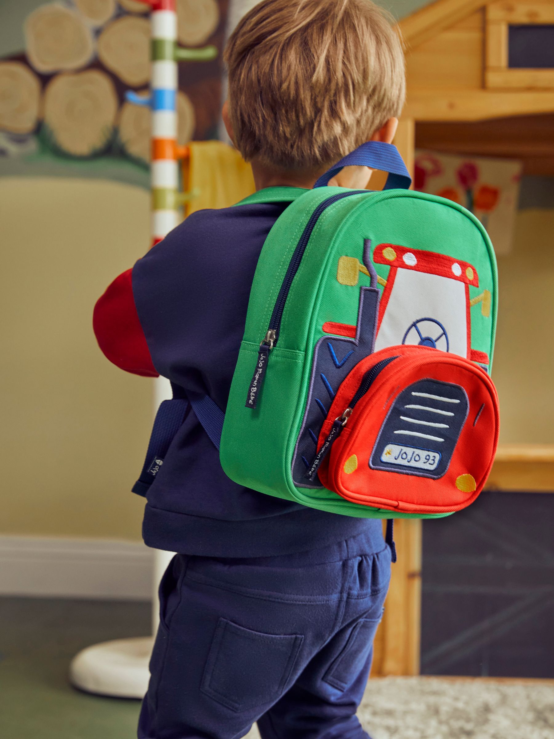 Red Tractor Character Backpack - Image 8 of 8