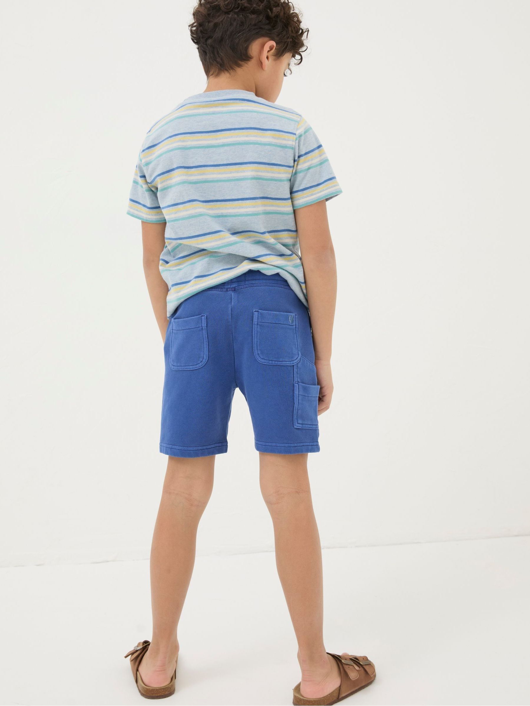 Eddie Blue Sweat Shorts - Image 2 of 4