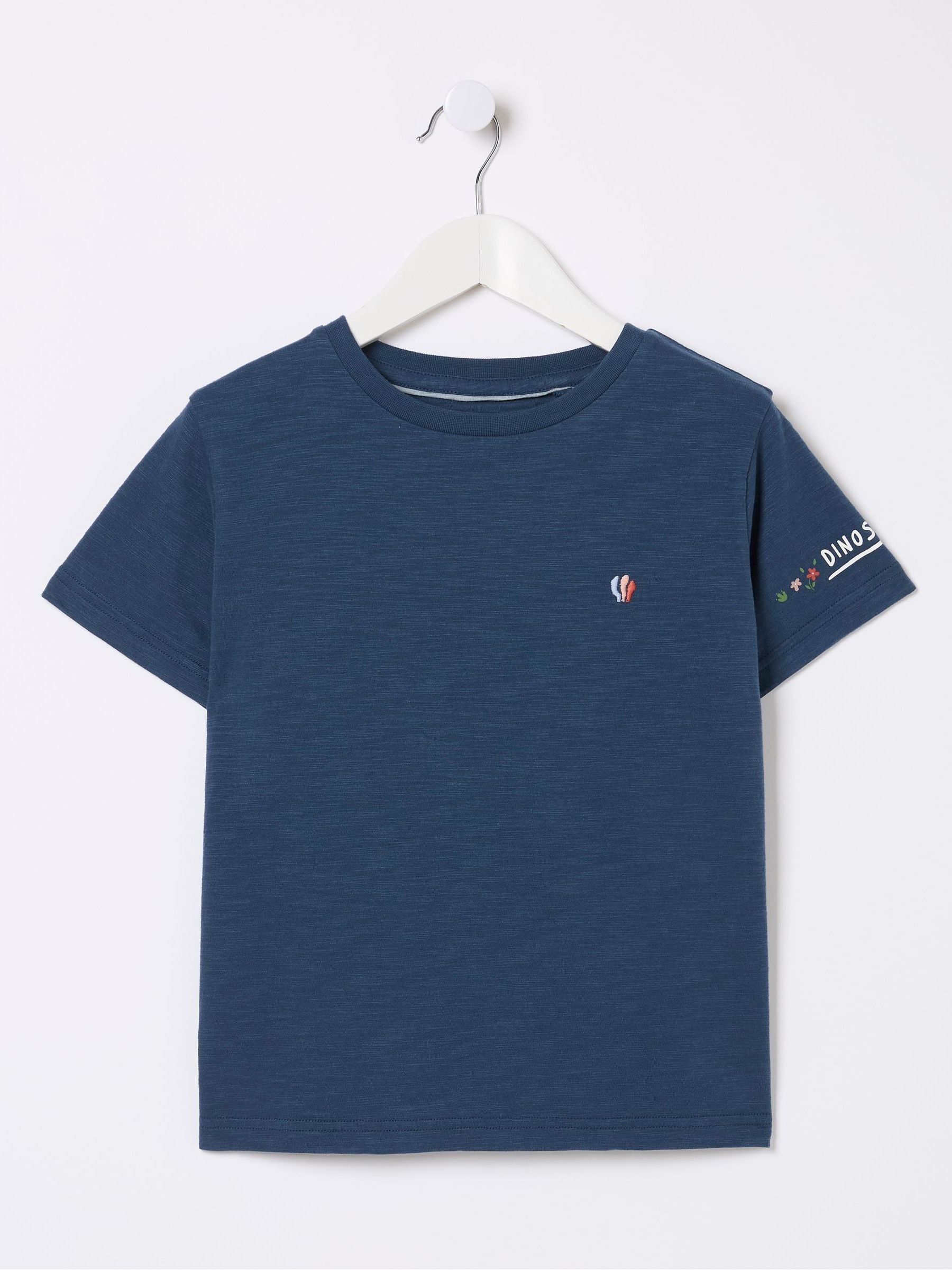 Blue Dinosaur Graphic T-Shirt - Image 4 of 5