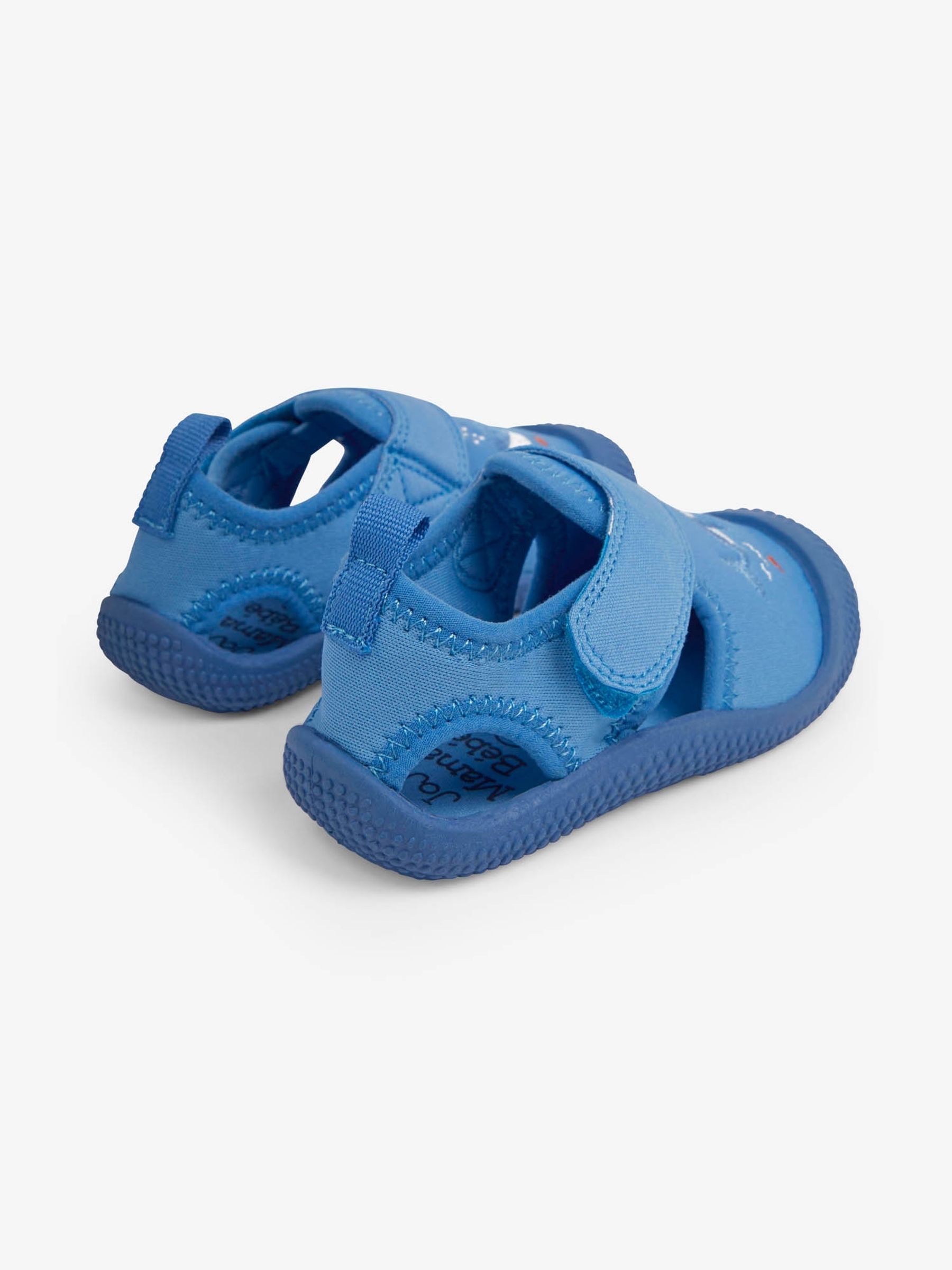 Blue Boys' Whale Embroidered Beach Sandals - Image 2 of 4