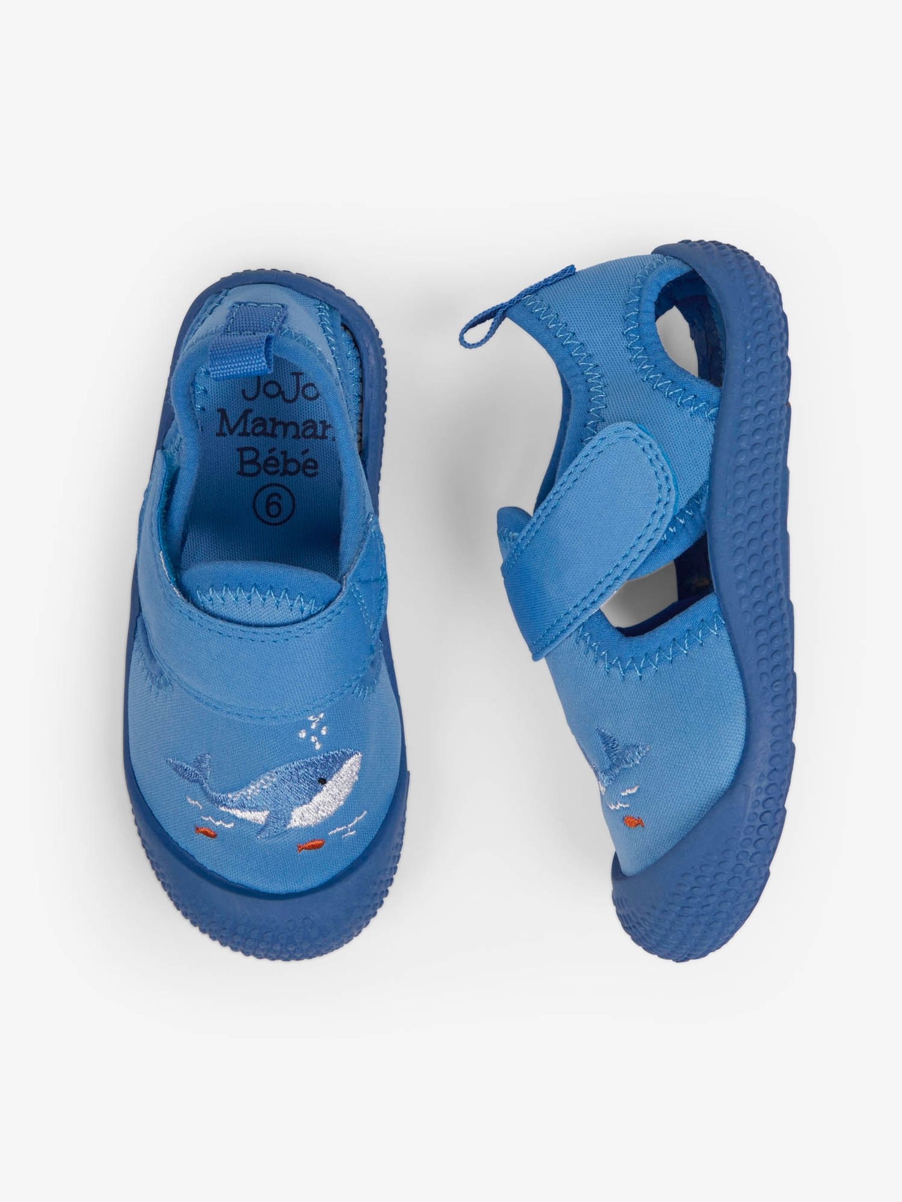 Blue Boys' Whale Embroidered Beach Sandals - Image 3 of 4