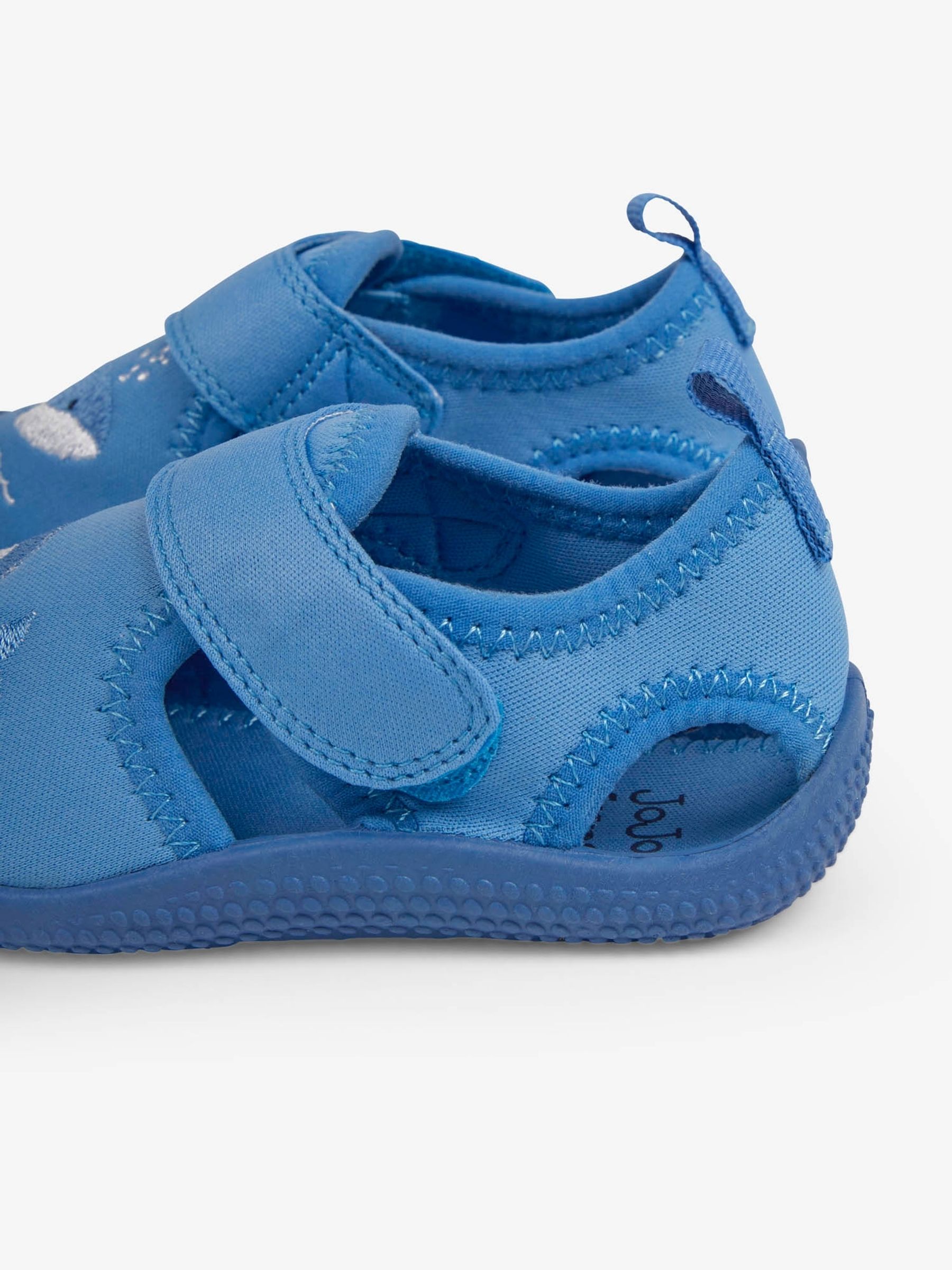 Blue Boys' Whale Embroidered Beach Sandals - Image 4 of 4