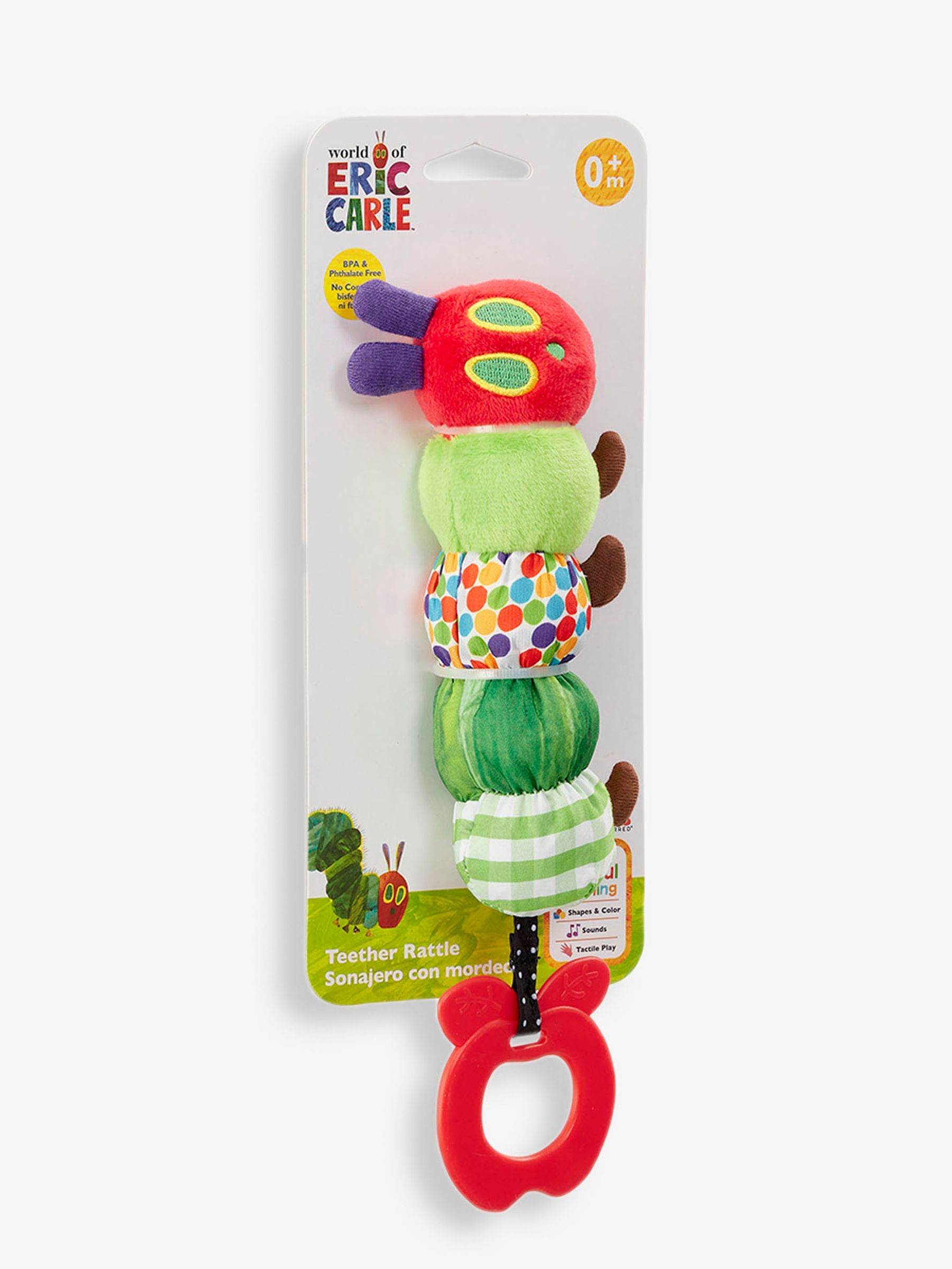 The Very Hungry Caterpillar Teether Rattle - Image 3 of 3