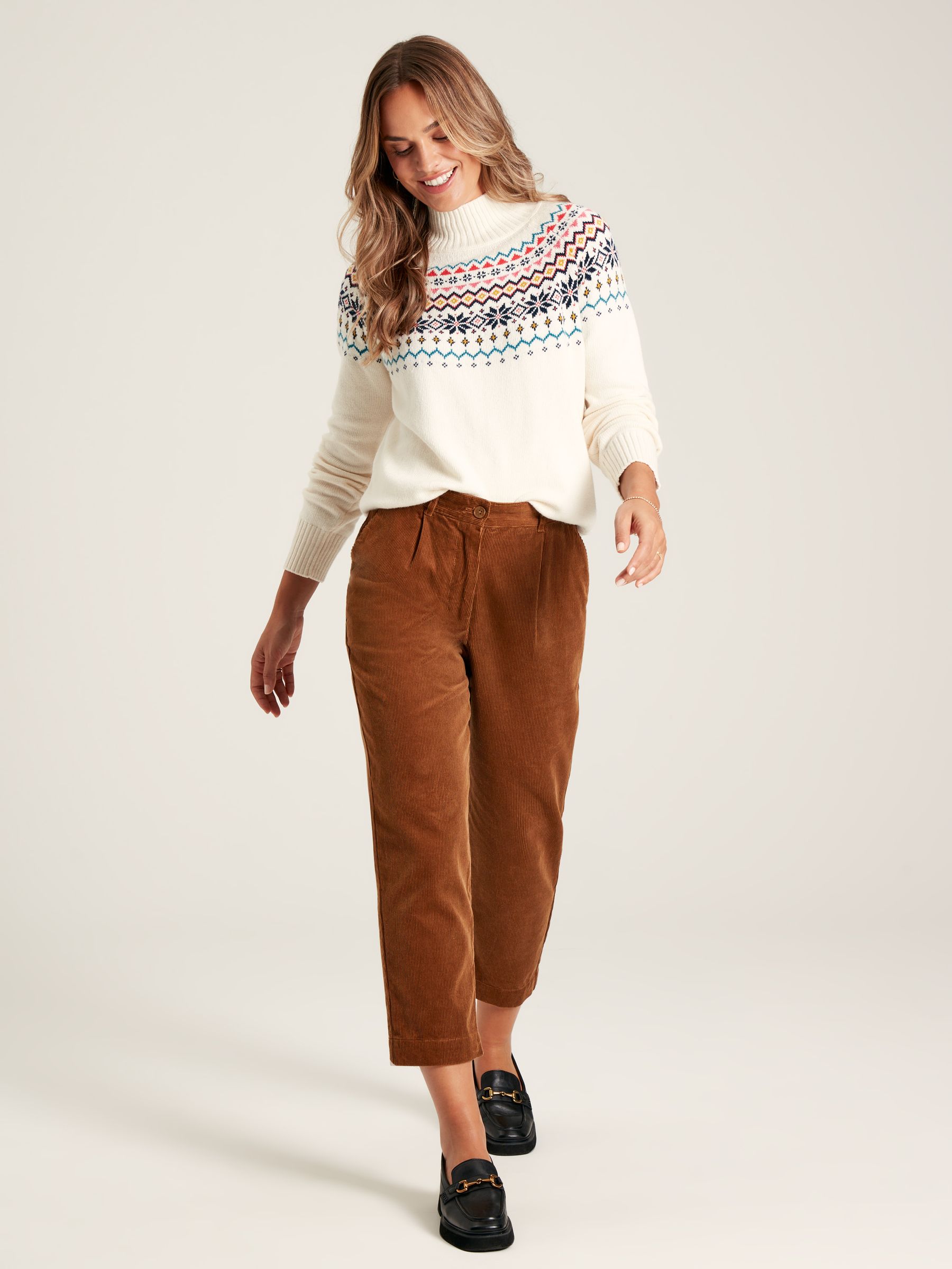 Alba Cream Fair Isle Jumper - Image 1 of 5