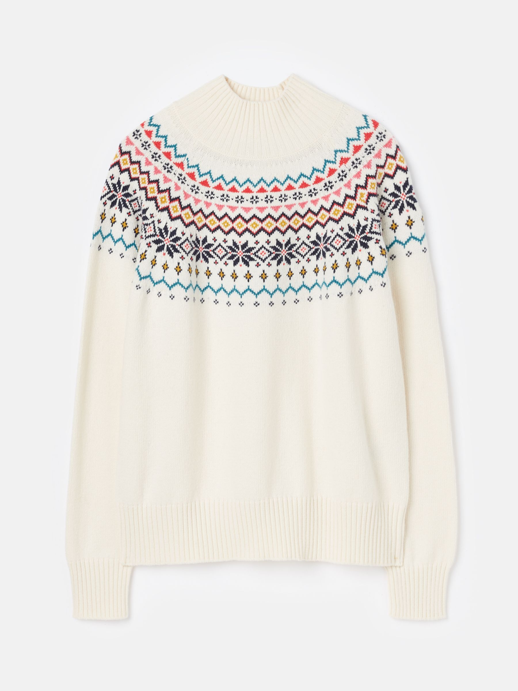 Alba Cream Fair Isle Jumper - Image 5 of 5