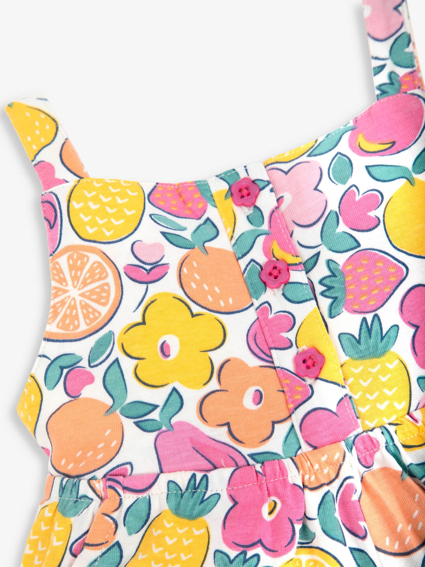 Pink Summer Fruit Print Playsuit - Image 2 of 2