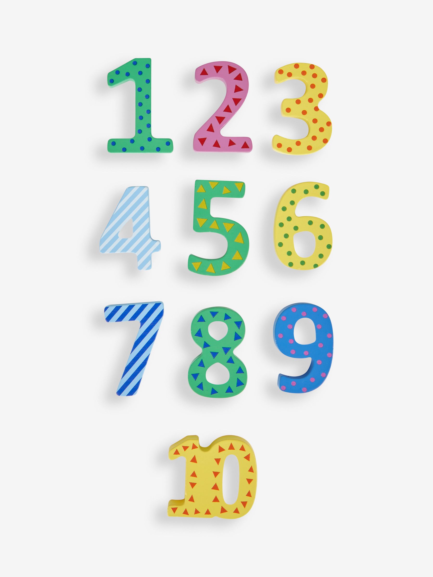 Number Puzzle in White - Image 4 of 4