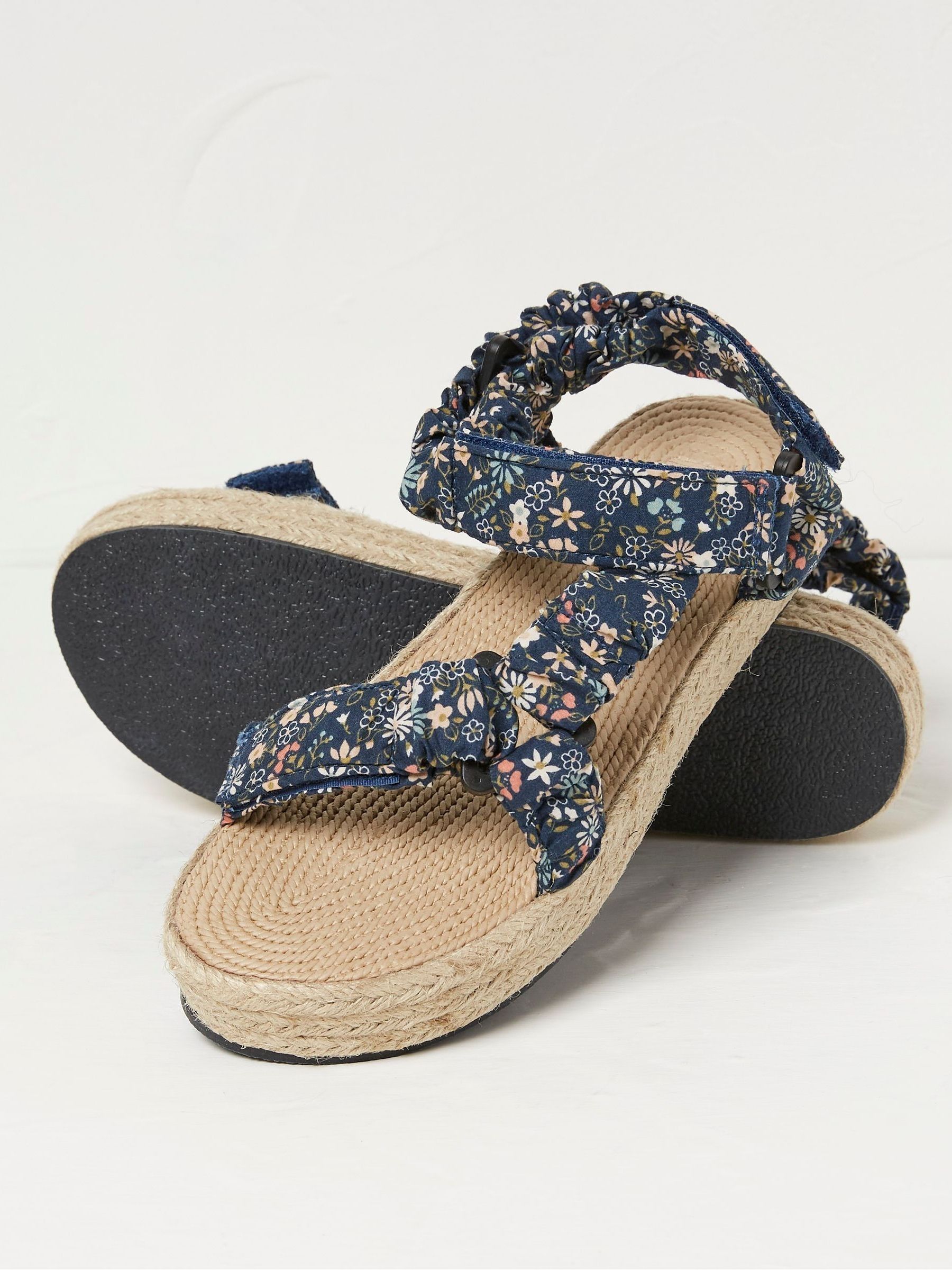 Ettie Blue Comfort Walking Sandals - Image 2 of 3