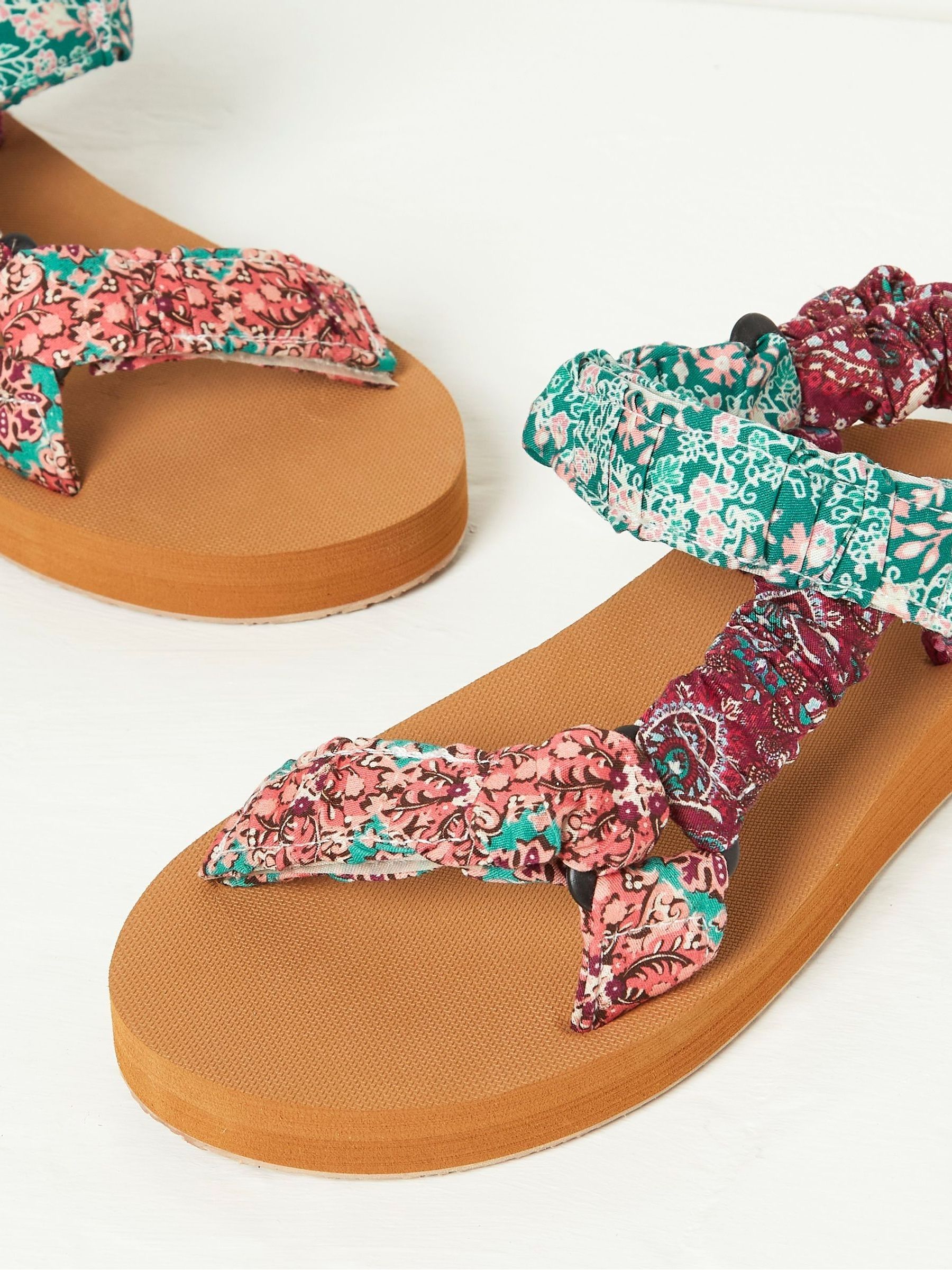 Ettie Brown Comfort Walking Sandals - Image 2 of 3