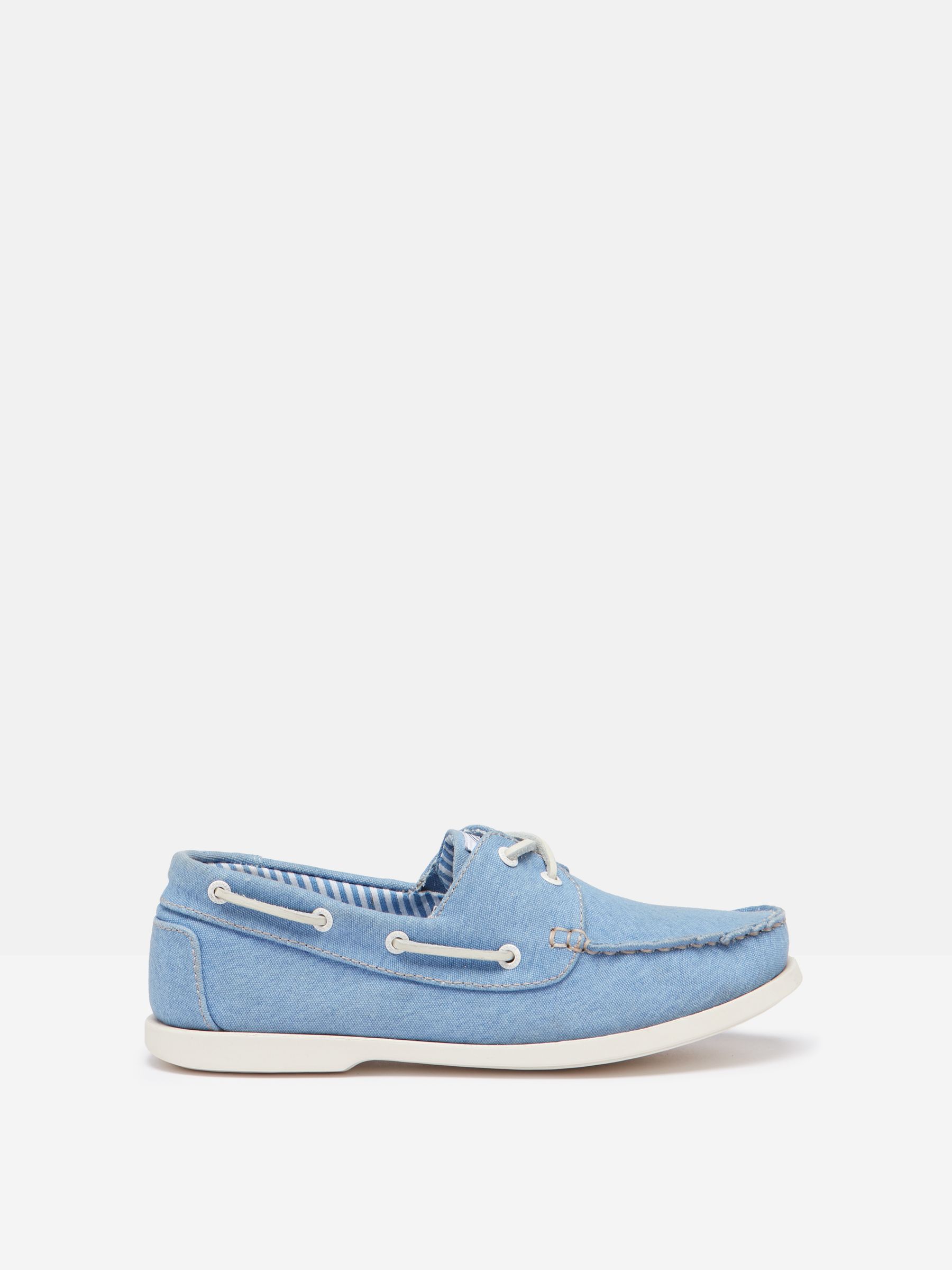 Joules X Chatham Blue Jetty Deck Shoes - Image 1 of 7