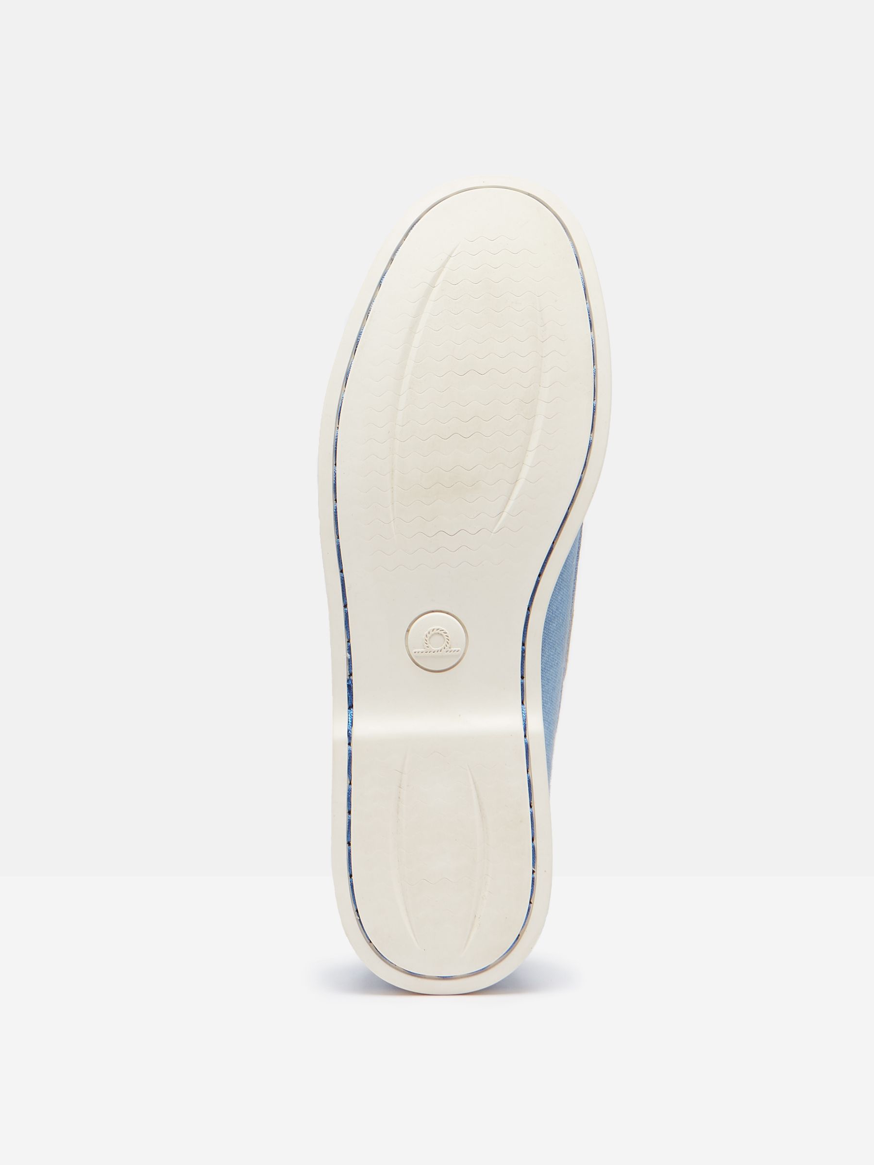 Joules X Chatham Blue Jetty Deck Shoes - Image 7 of 7