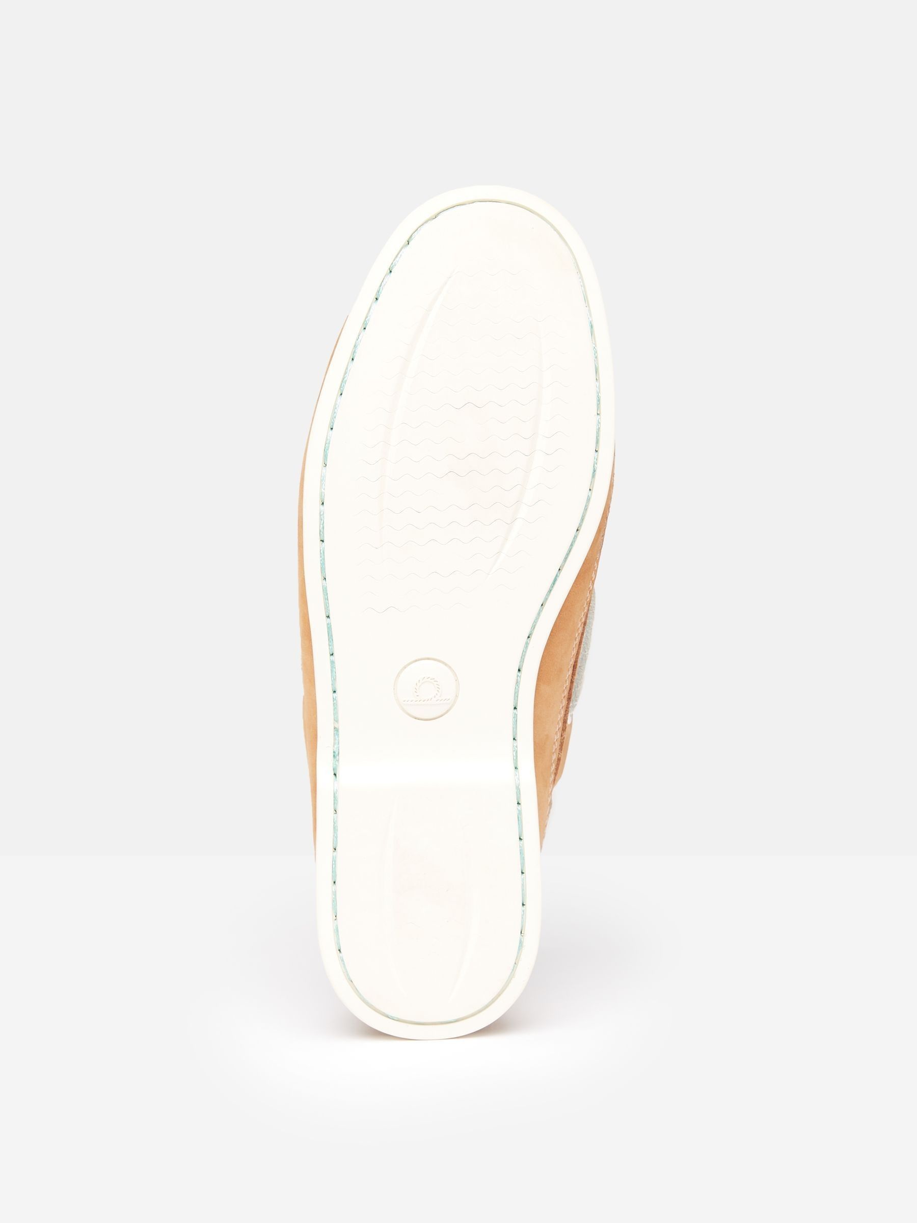 Joules X Chatham Brown Pier Deck Shoes - Image 6 of 6