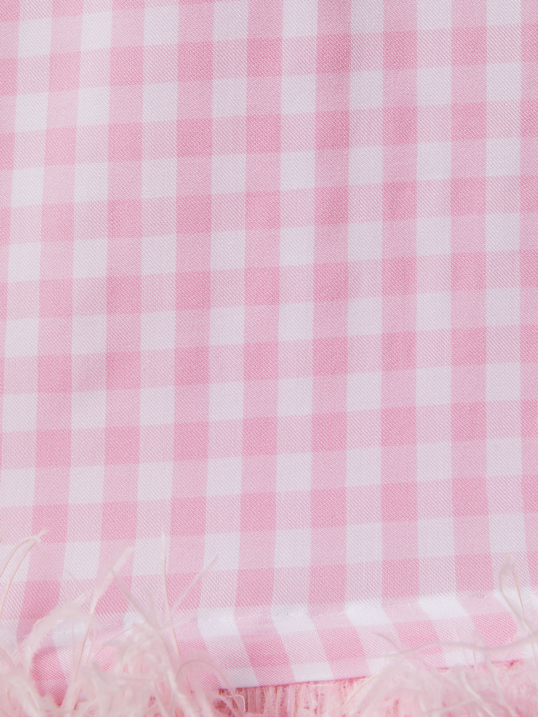 Sleeper Detachable Feather Pyjama Set in Pink/White - Image 8 of 9