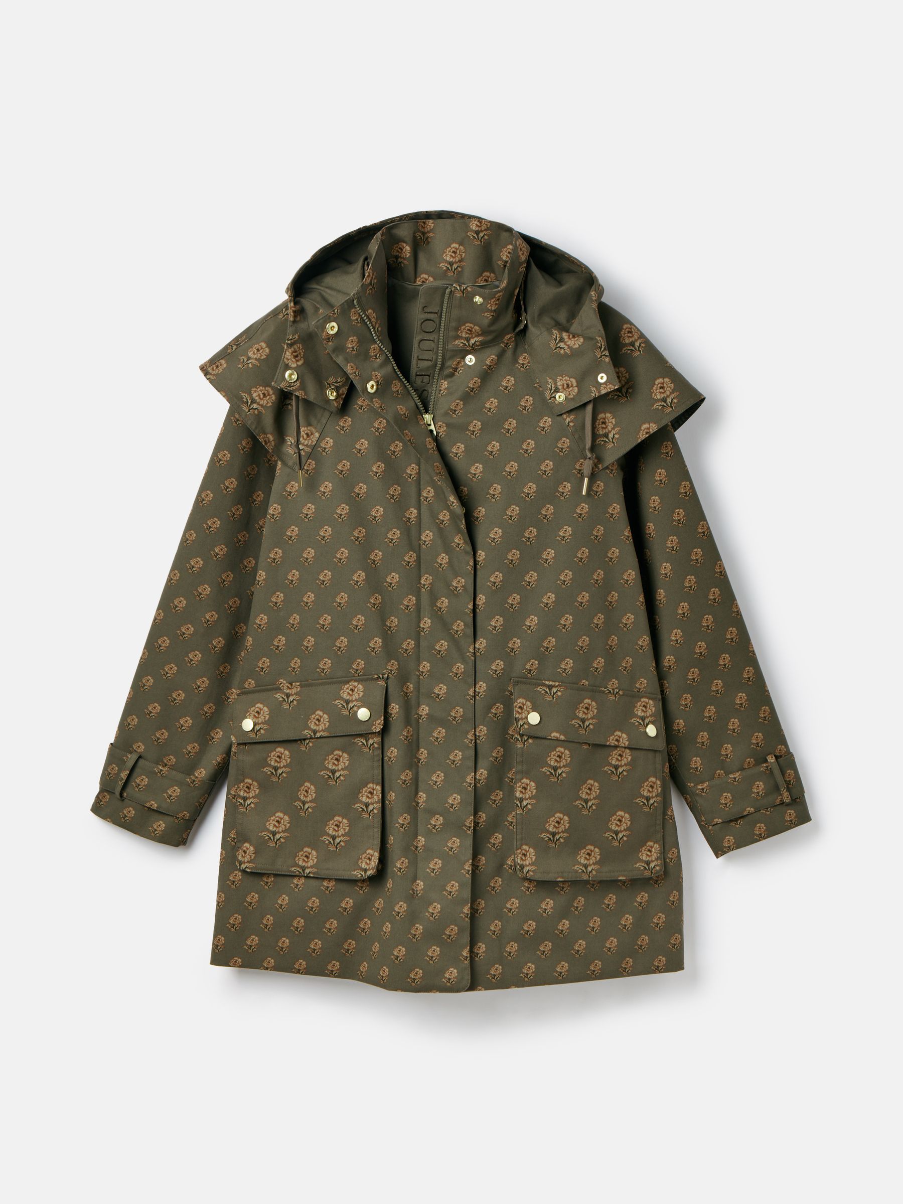 Edinburgh Green Premium Waterproof Hooded Raincoat - Image 12 of 12