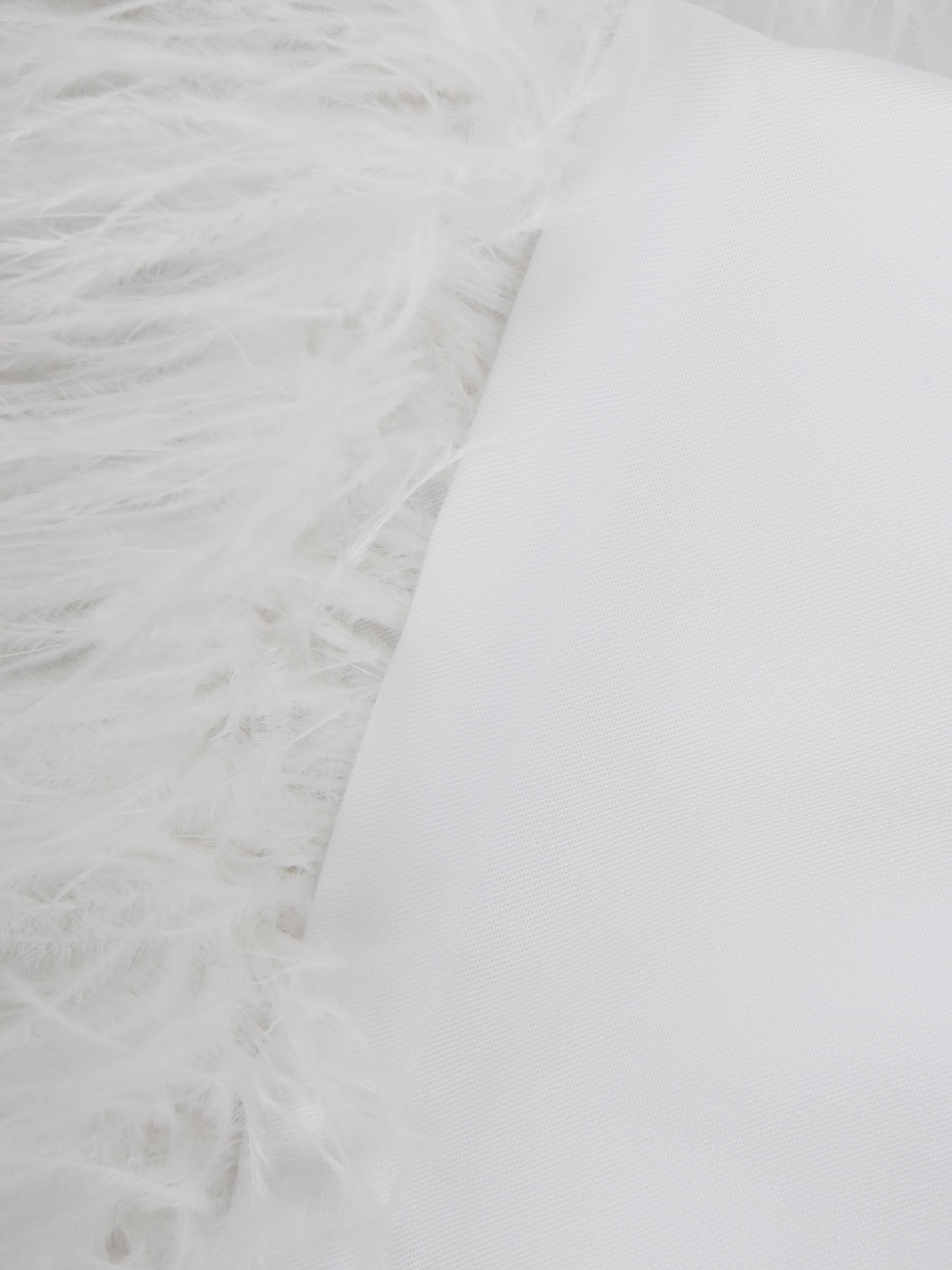 Sleeper Detachable Feather Pyjama Set in White - Image 6 of 6
