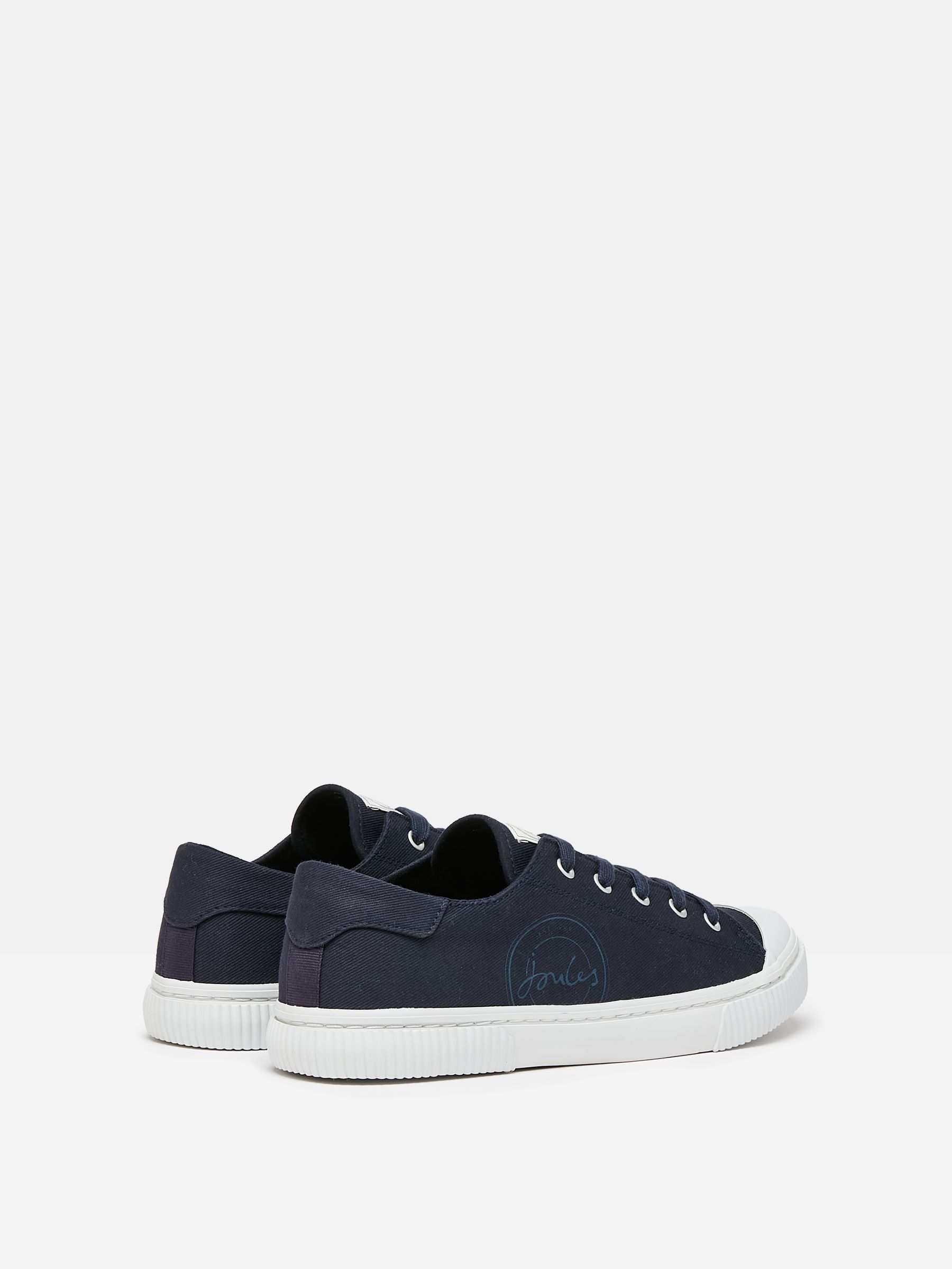 Coast Navy Blue Canvas Pumps - Image 3 of 7