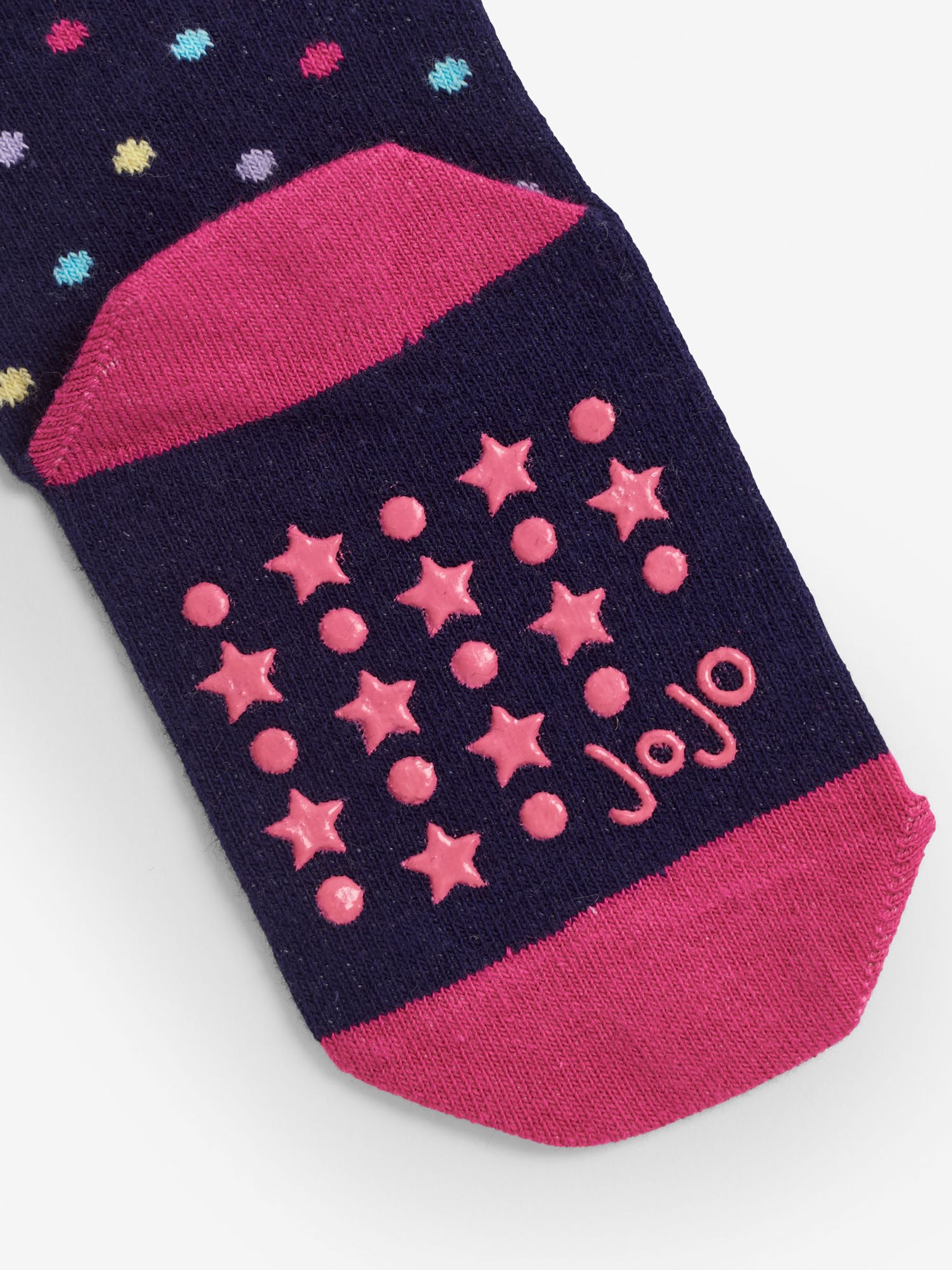 Navy Unicorn Knee Cotton Rich Tights - Image 3 of 3