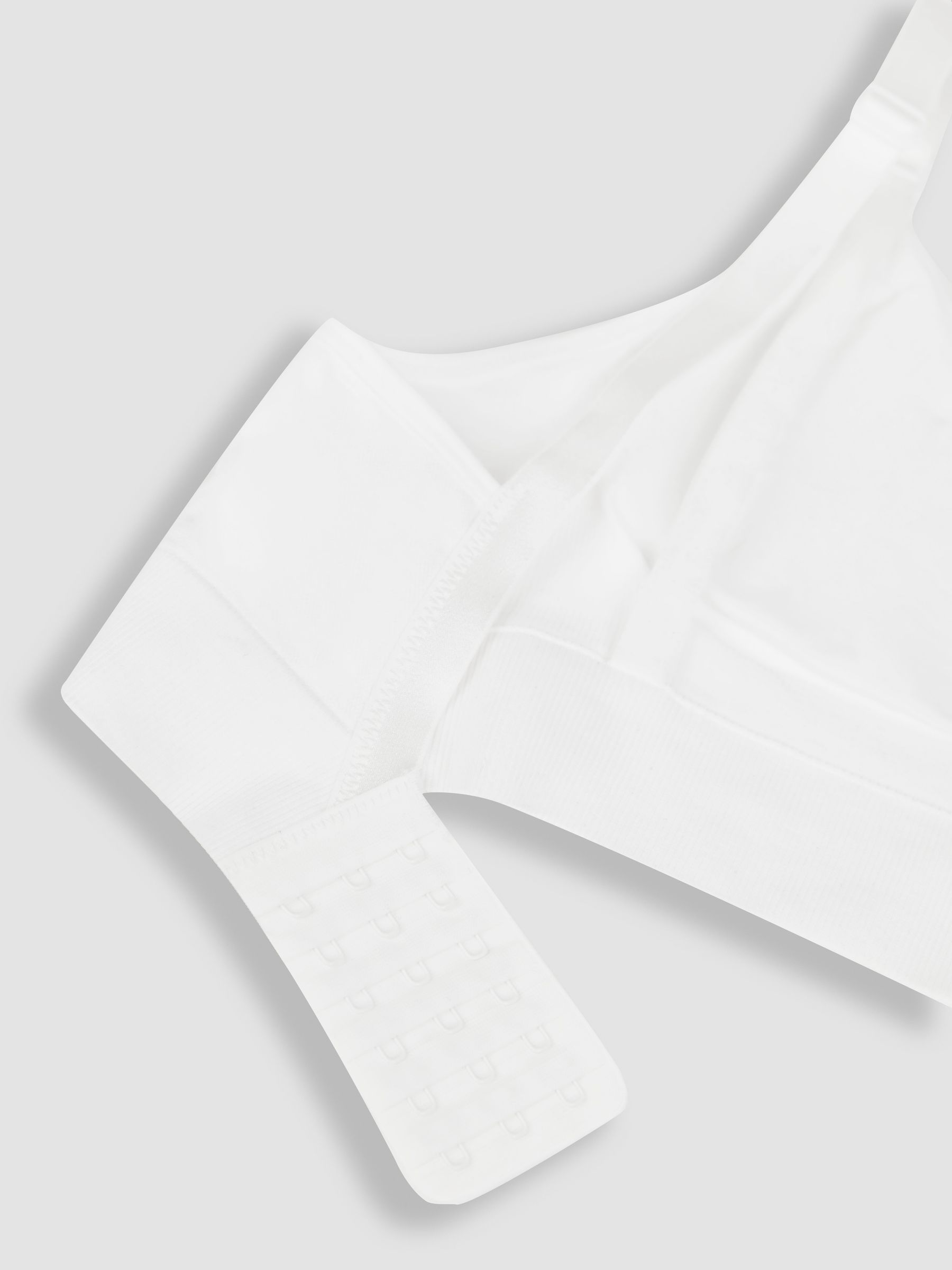 Black and White 2-Pack Cotton Seamless Nursing Bras - Image 11 of 11