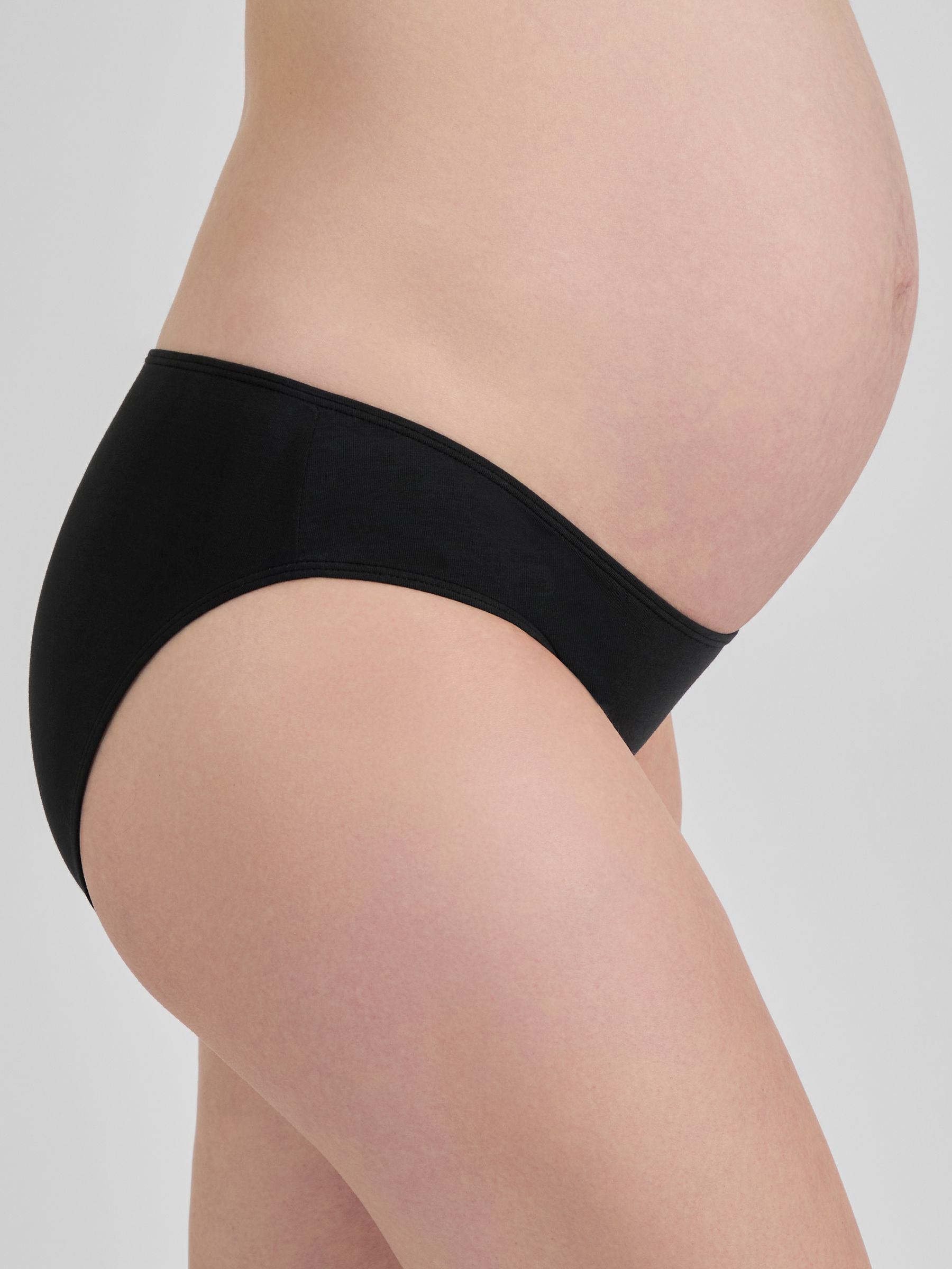 Black 3-Pack Maternity Knickers - Image 3 of 3