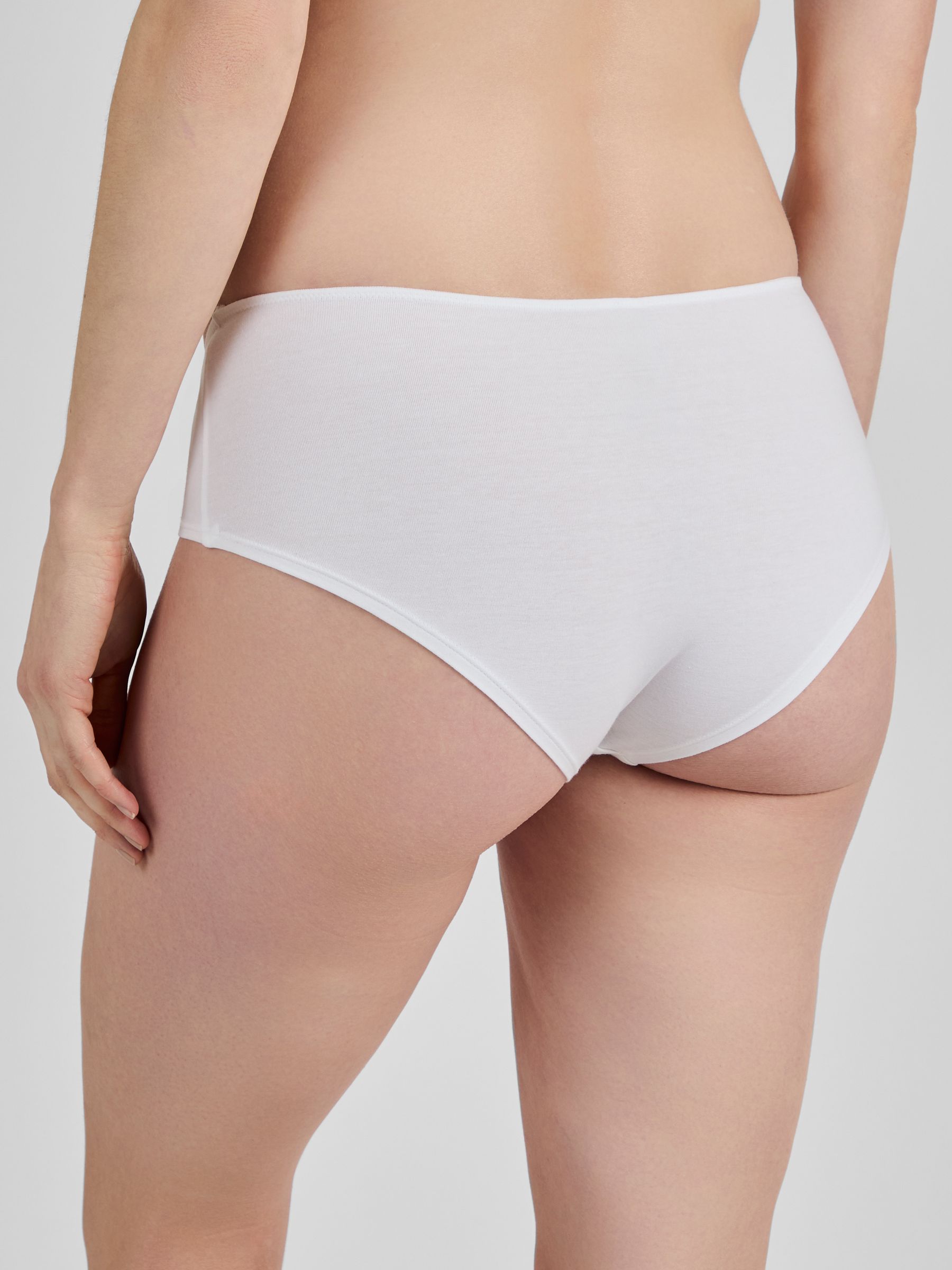 White 3-Pack Maternity Knicker Shorts - Image 2 of 3