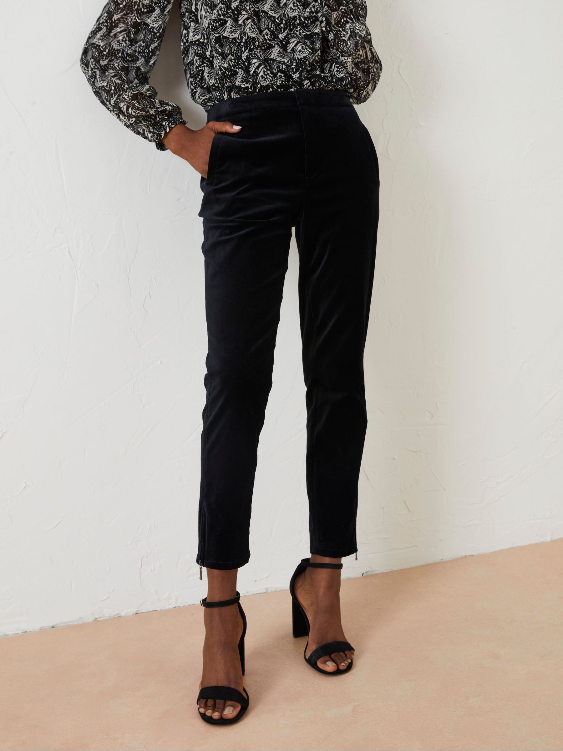 Fatface Isobelle Velvet Trousers