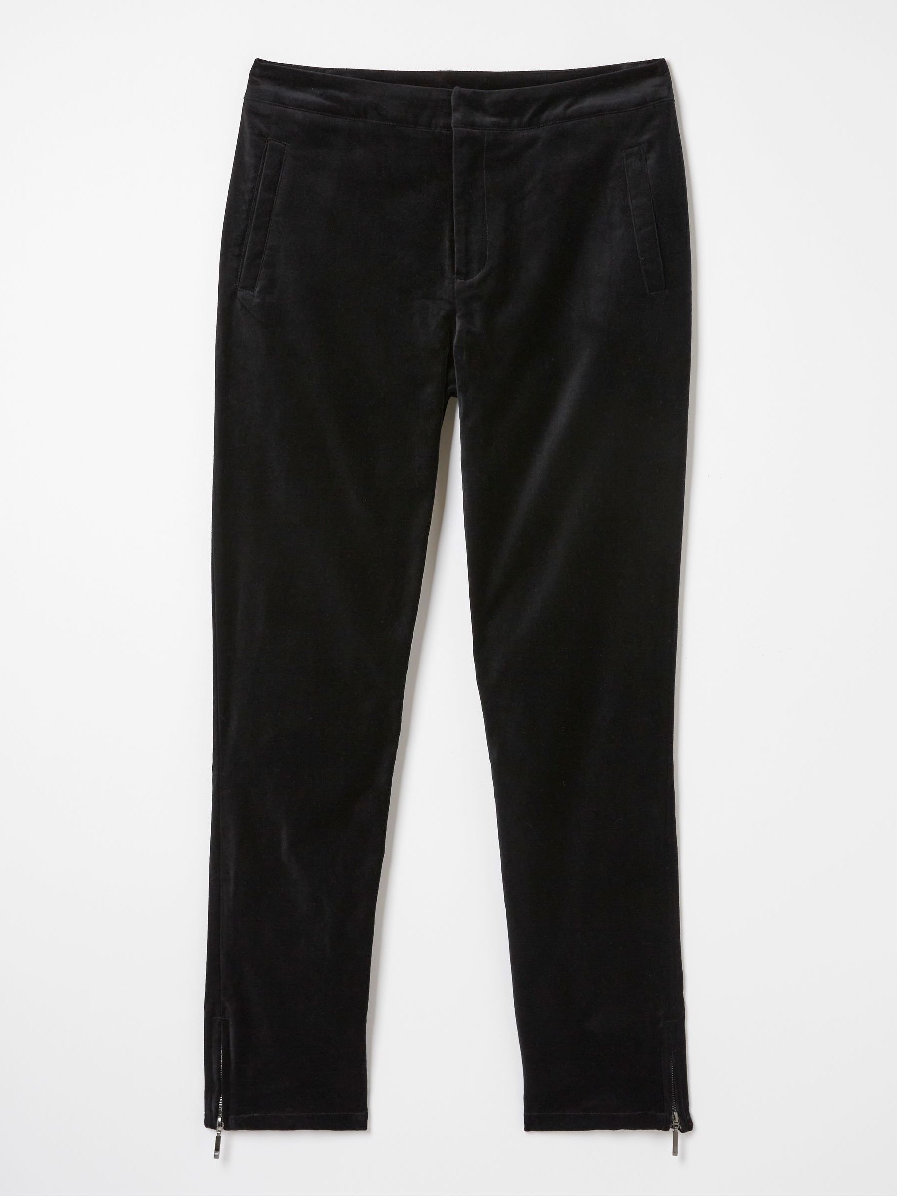 Black Isobelle Velvet Trousers - Image 5 of 5