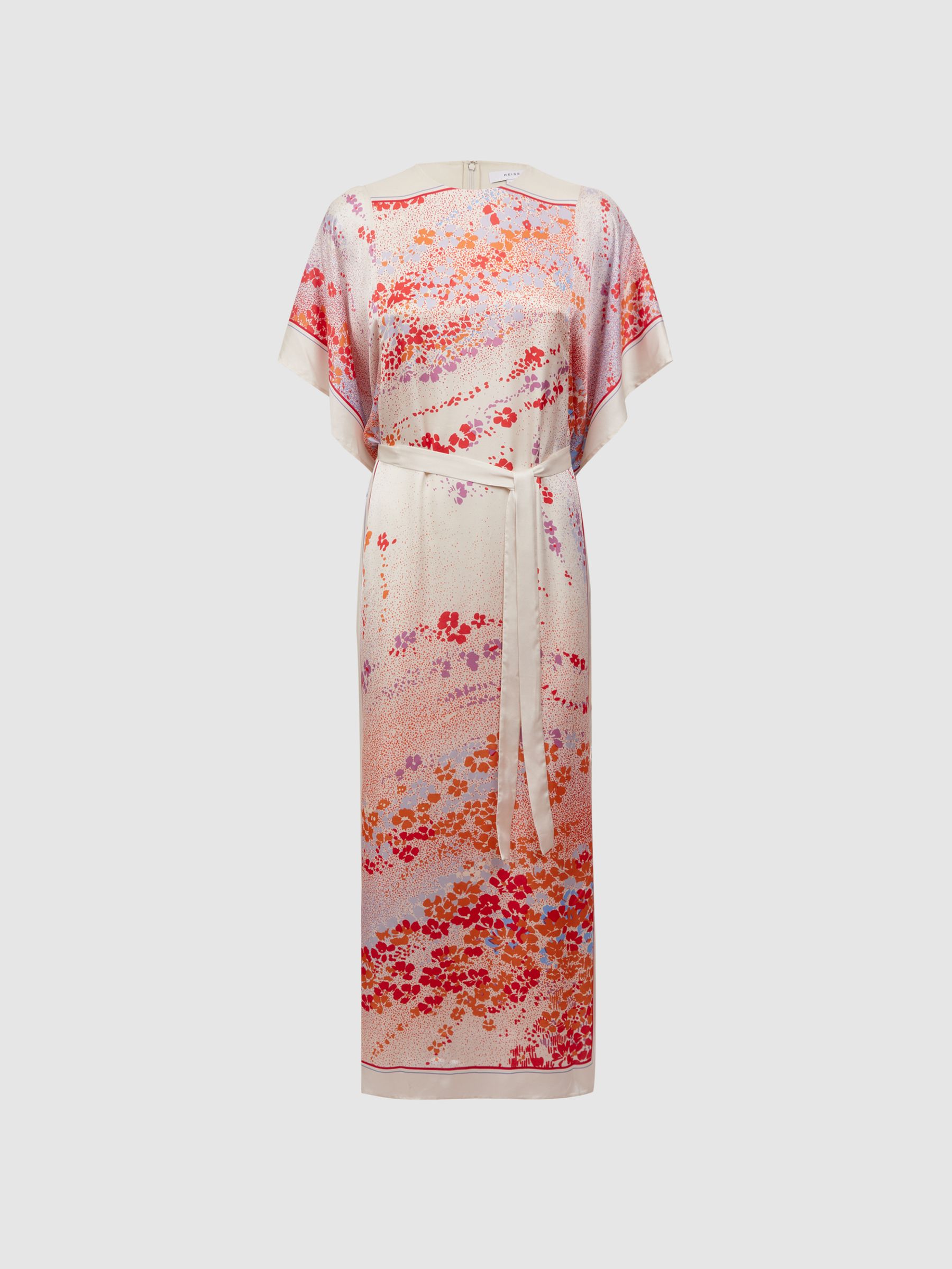 Printed Maxi Dress in Multi - Image 2 of 6