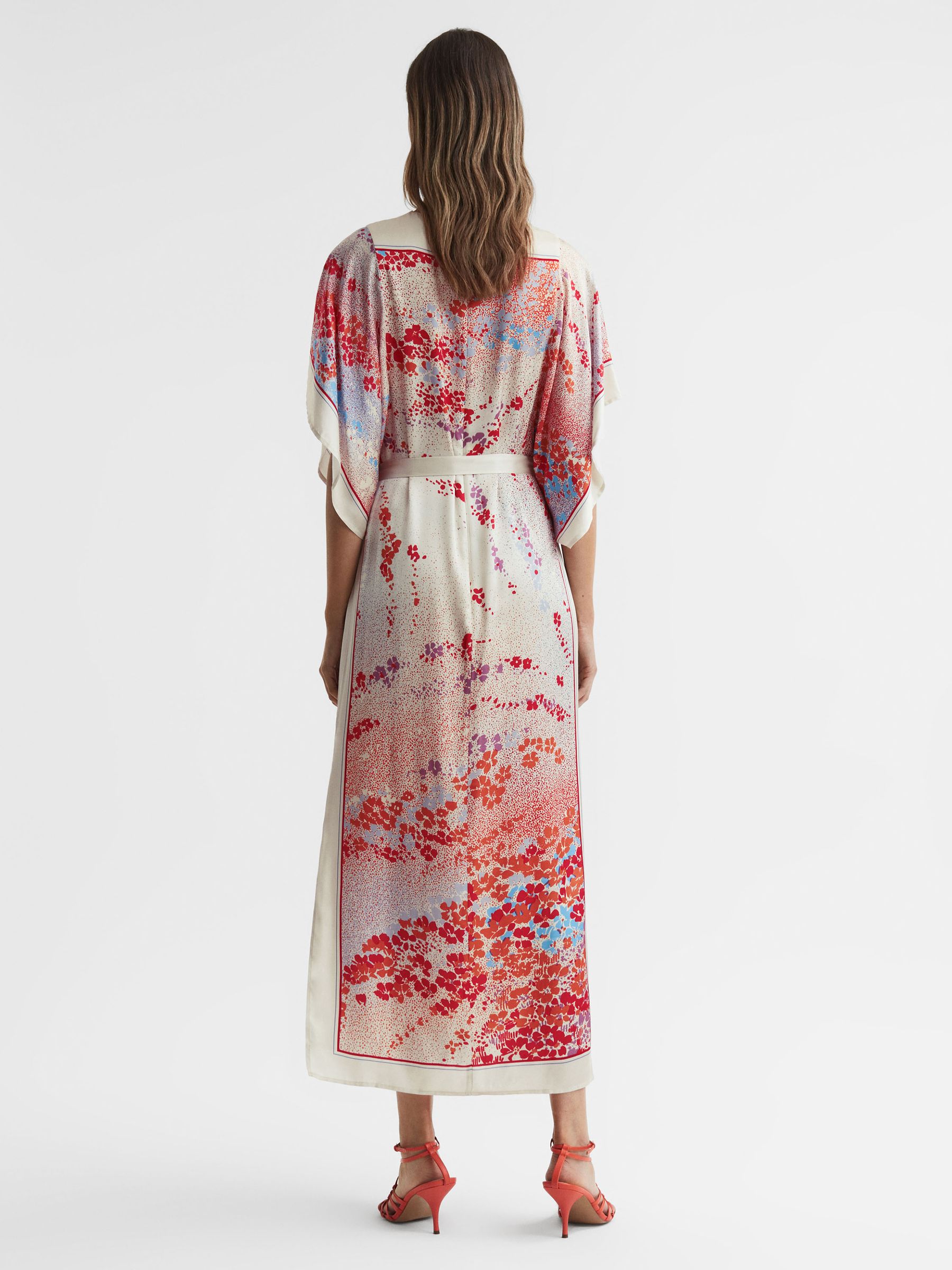 Printed Maxi Dress in Multi - Image 6 of 6