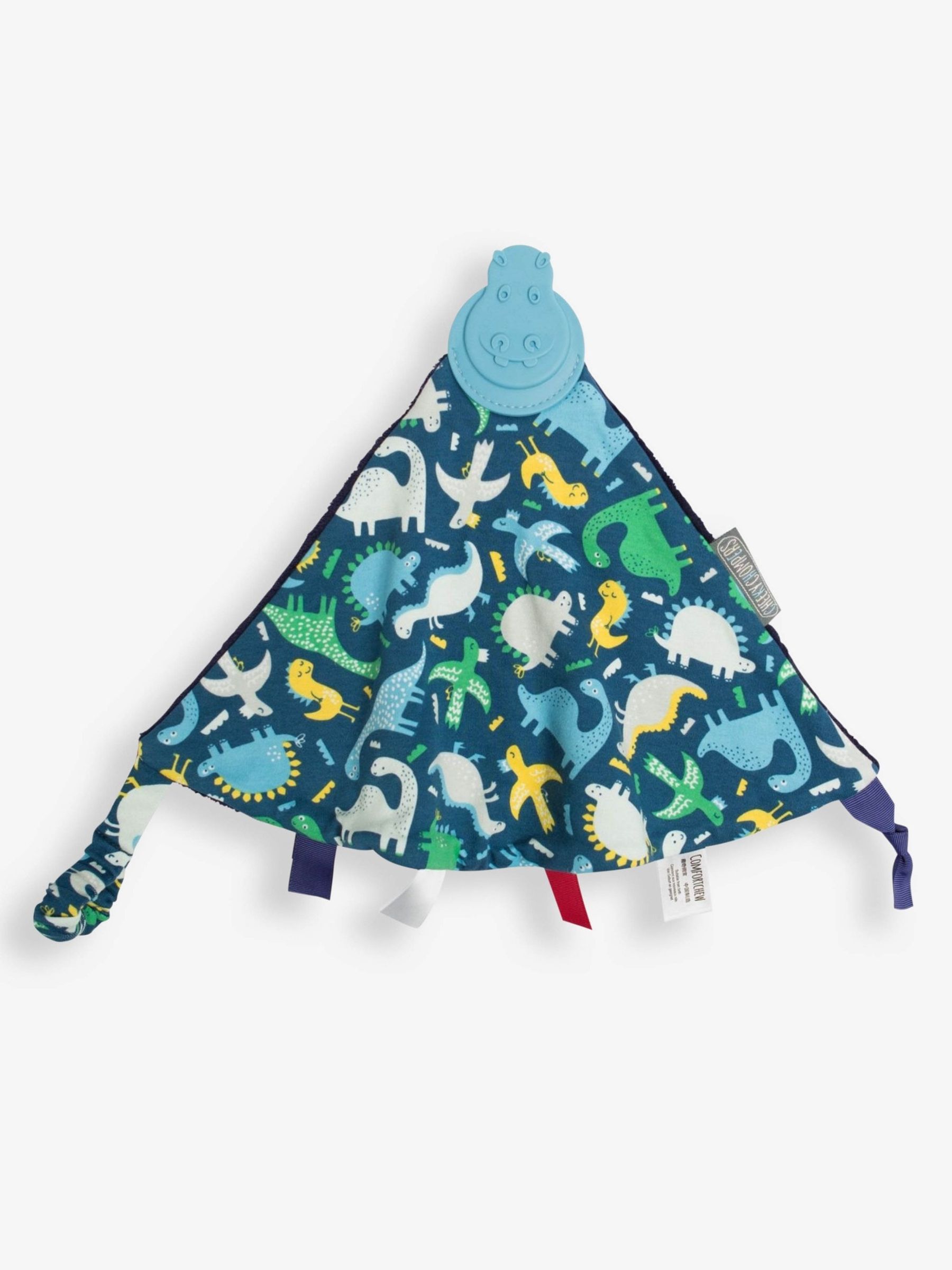 Cheeky Chompers Dinosaur Baby Comforter with Teether - Image 1 of 5