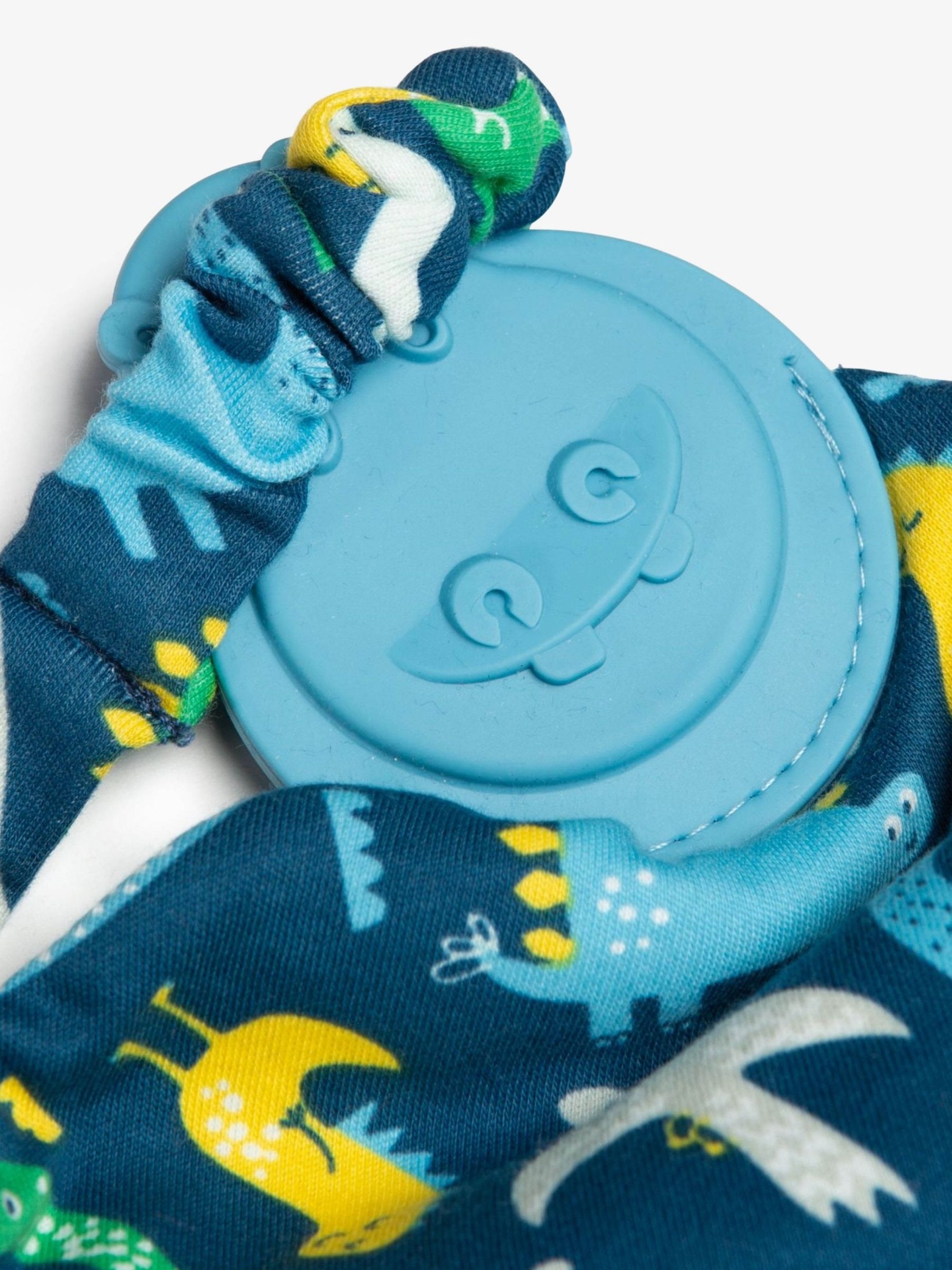 Cheeky Chompers Dinosaur Baby Comforter with Teether - Image 4 of 5