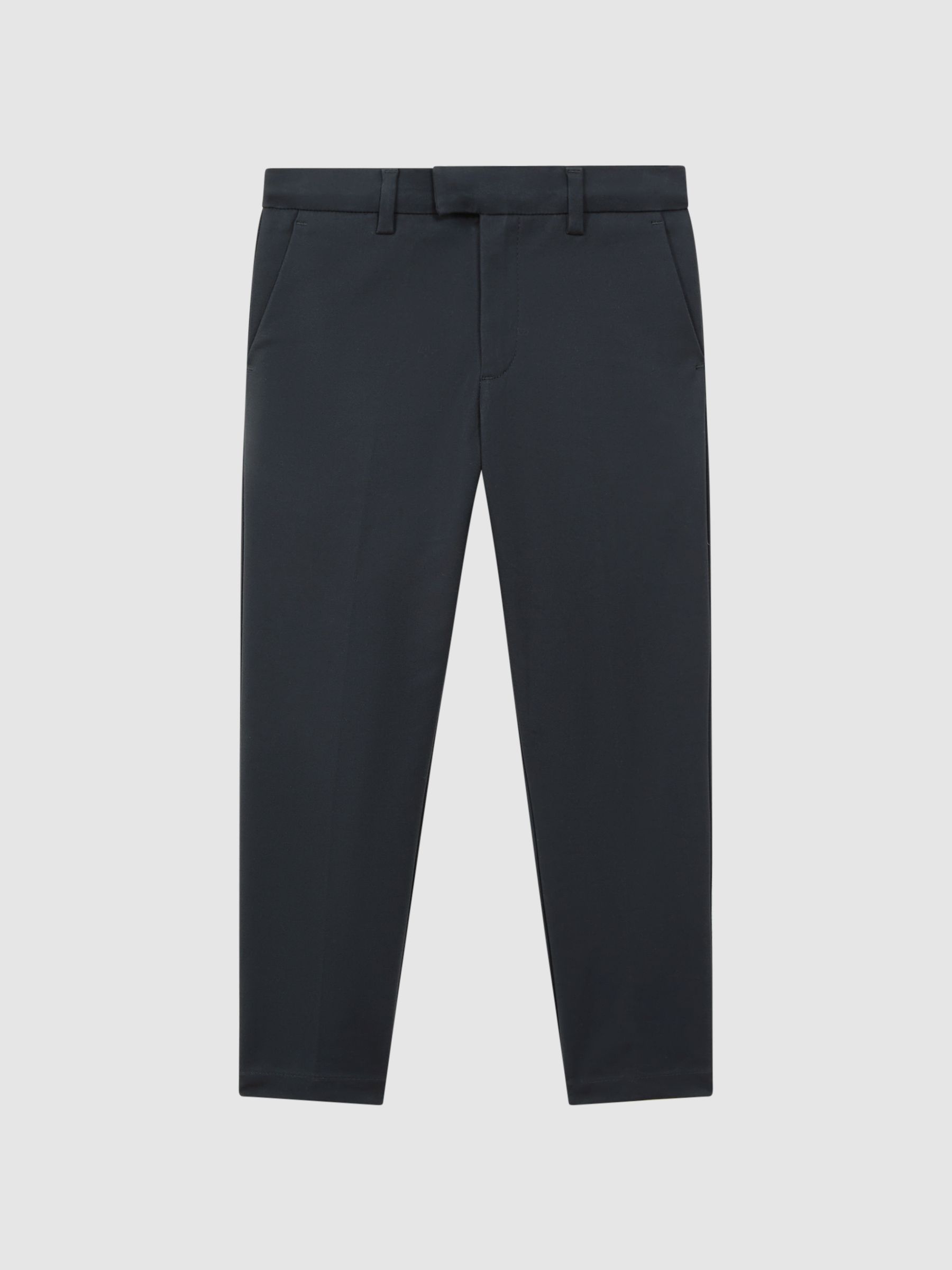 Junior Slim Fit Tapered Chinos in Steel Blue - Image 2 of 8