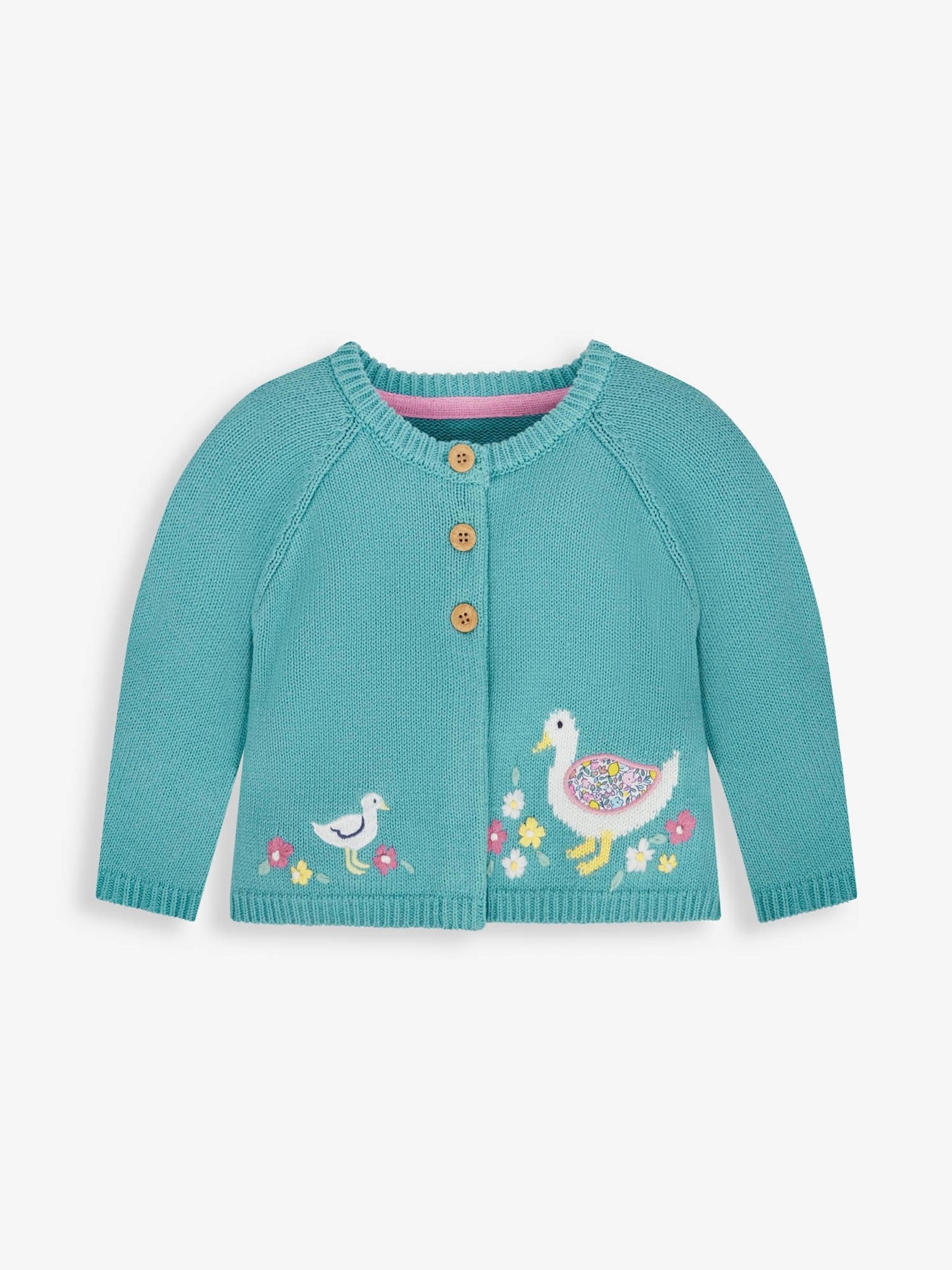 Duck Egg Blue Duck Cardigan - Image 2 of 4