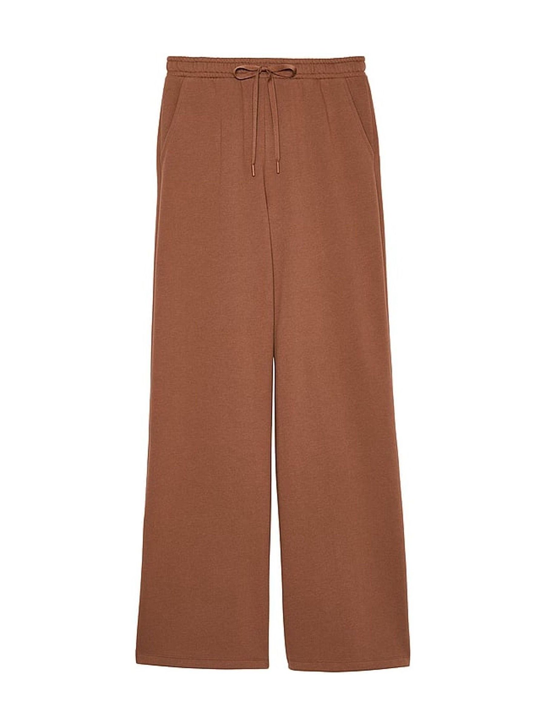 Caramel Brown Wide Leg Wide Leg Joggers - Image 4 of 4