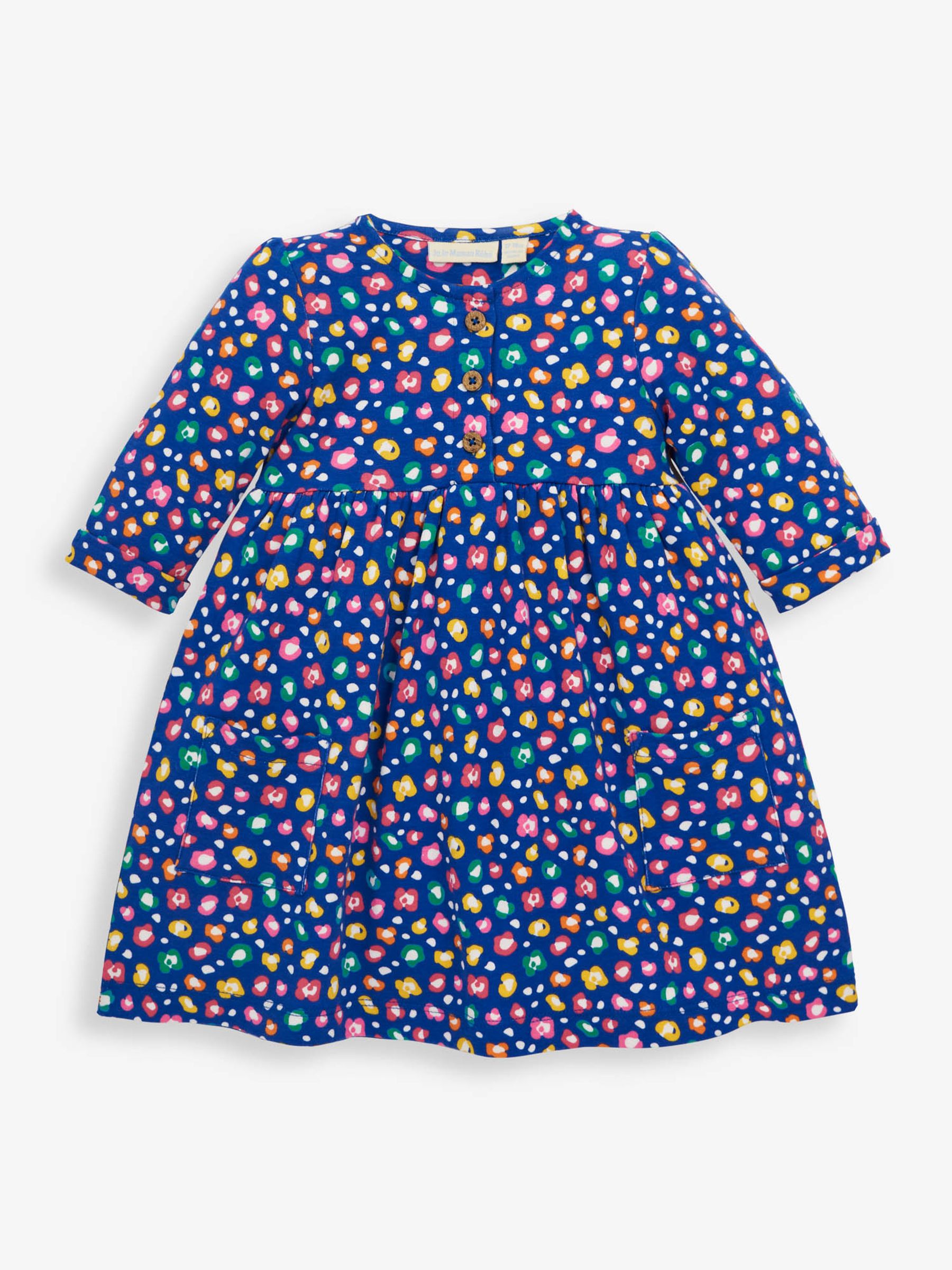 Cobalt Girls' Animal Print Dress - Image 1 of 3